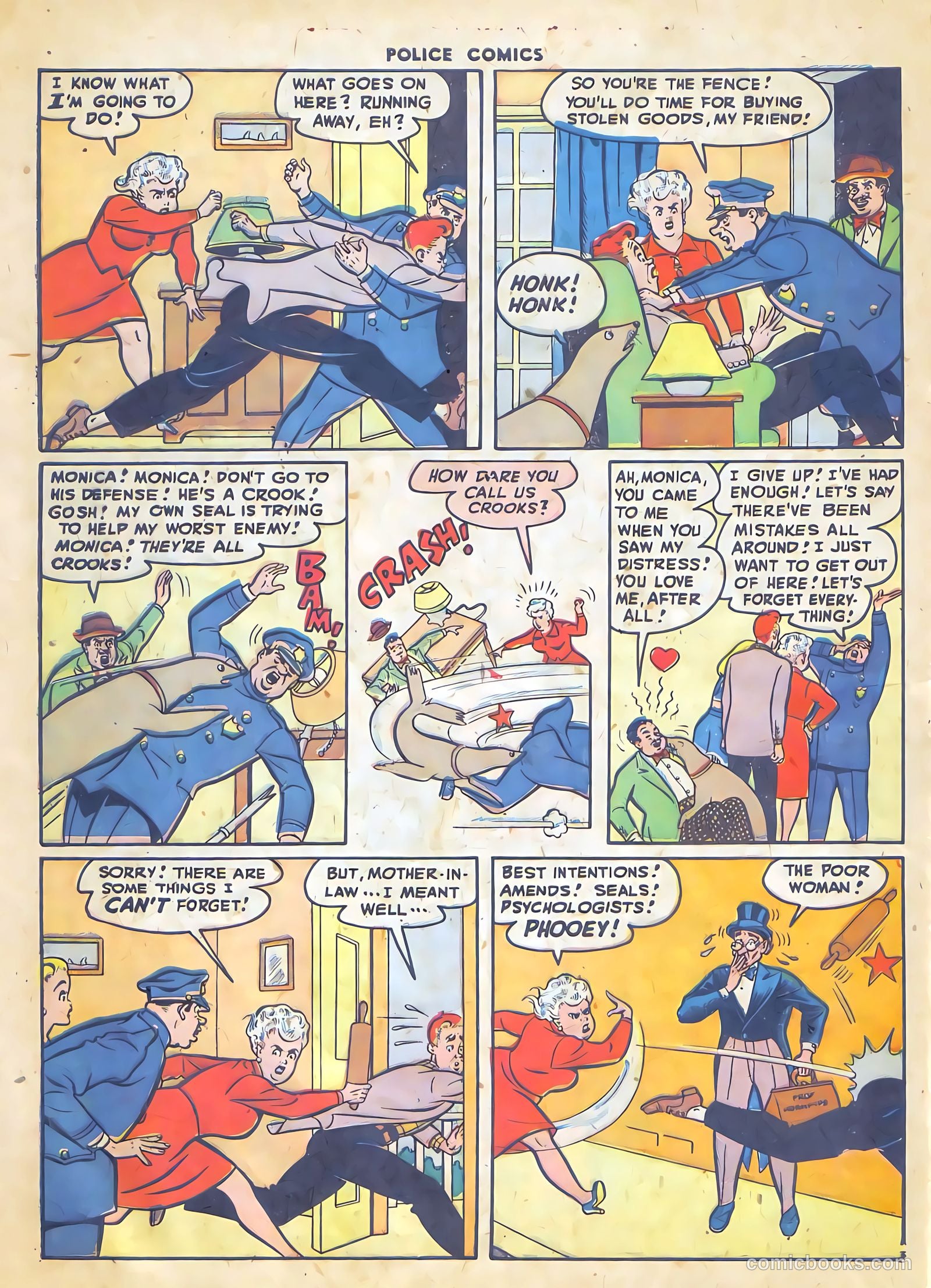 Police Comics #69 — page 40 of 52
