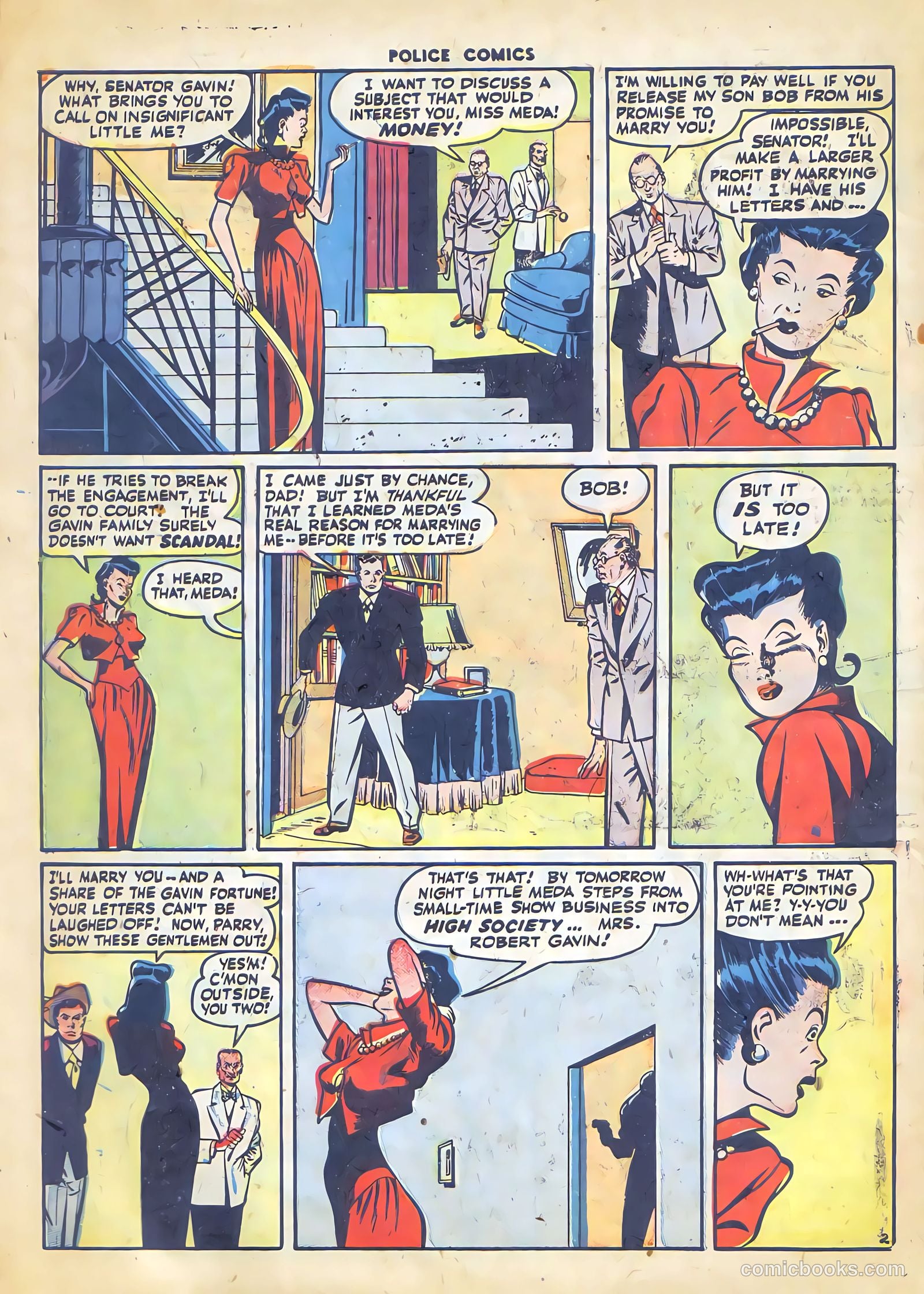 Police Comics #69 — page 44 of 52