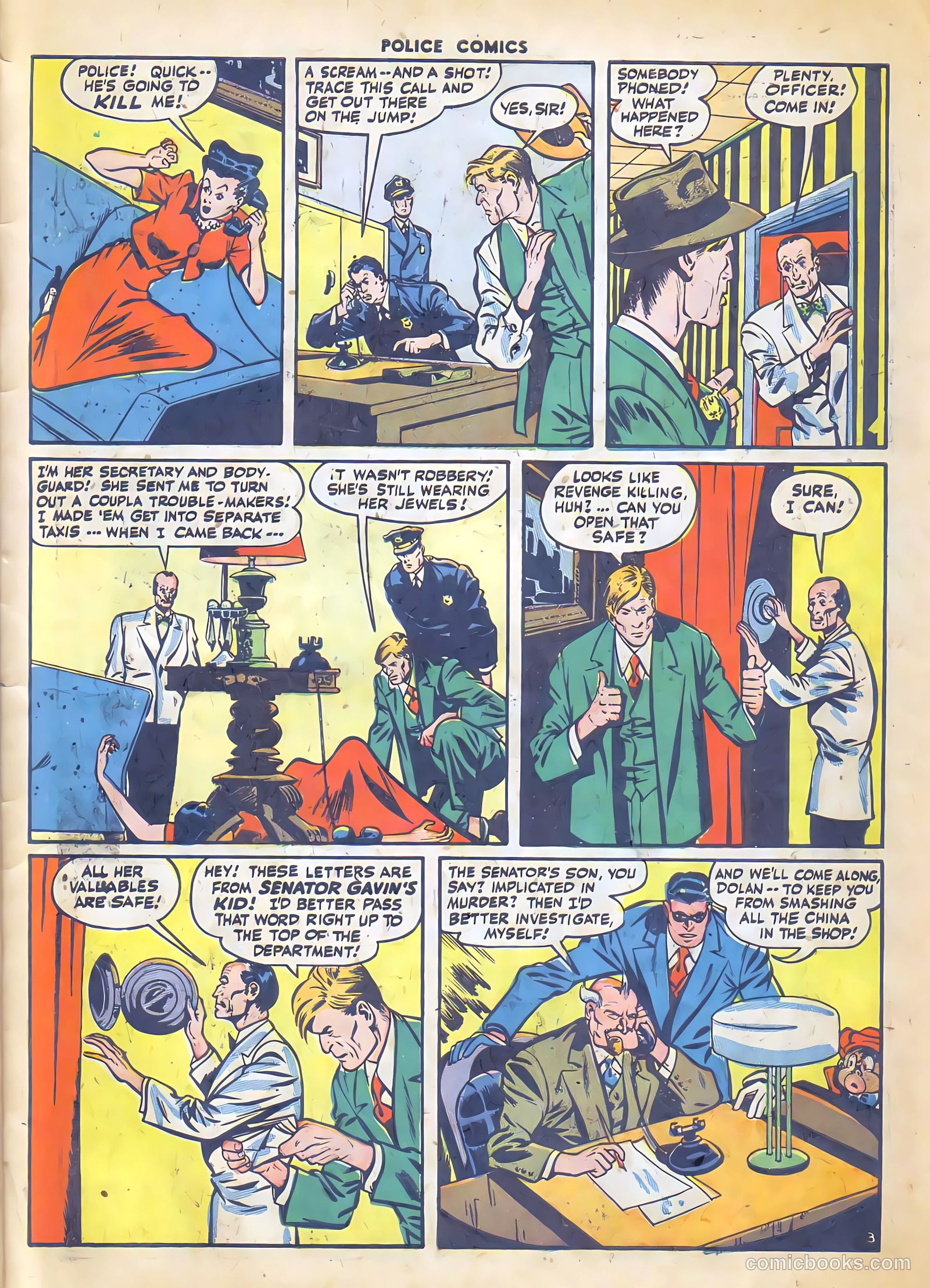 Police Comics #69 — page 45 of 52