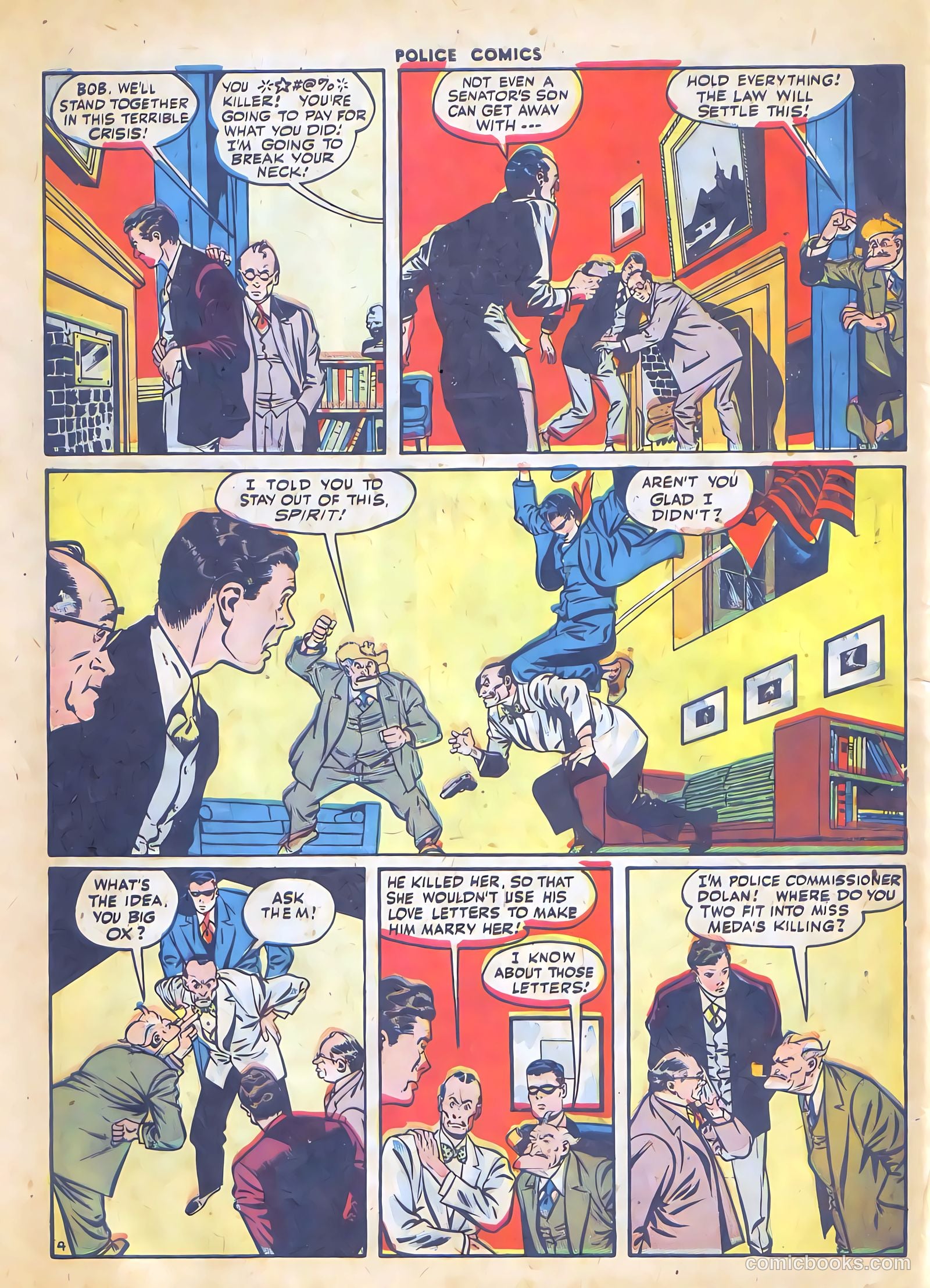 Police Comics #69 — page 46 of 52