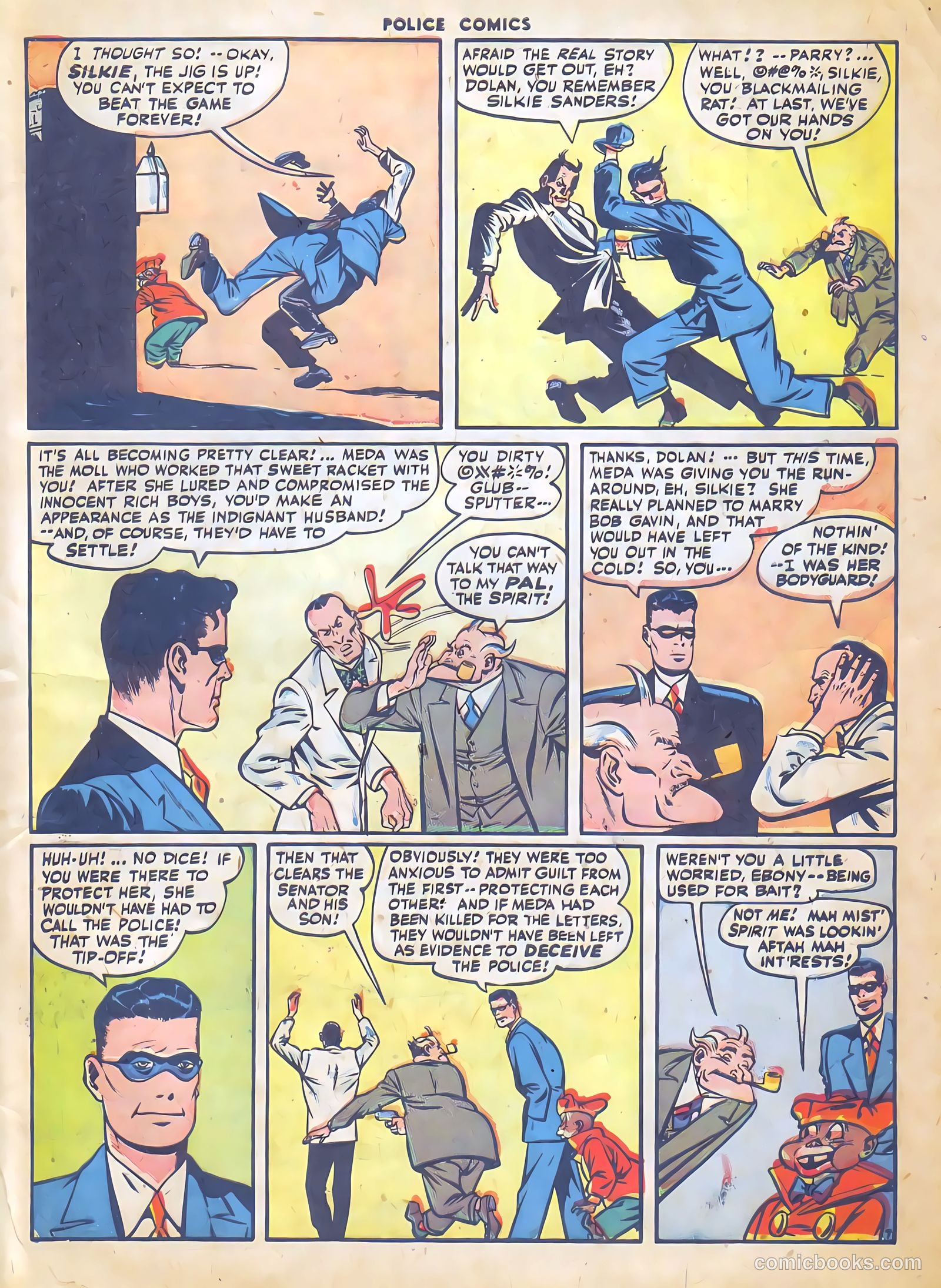 Police Comics #69 — page 49 of 52
