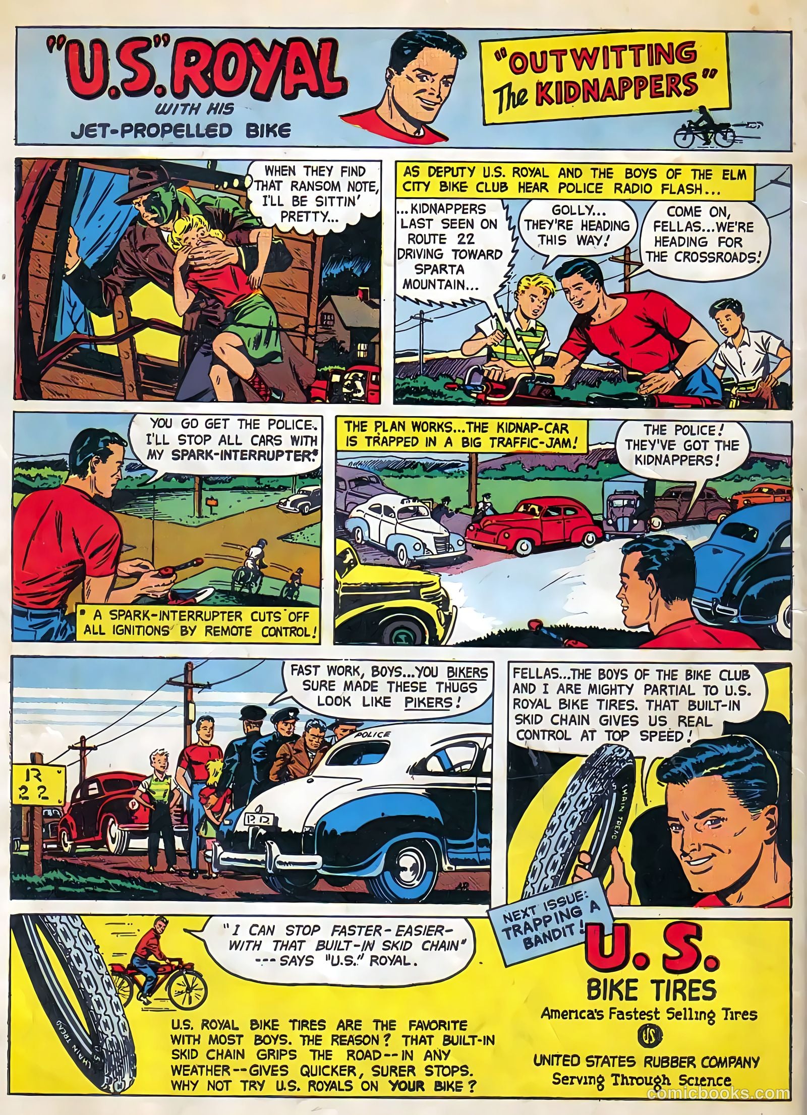 Police Comics #69 — page 52 of 52