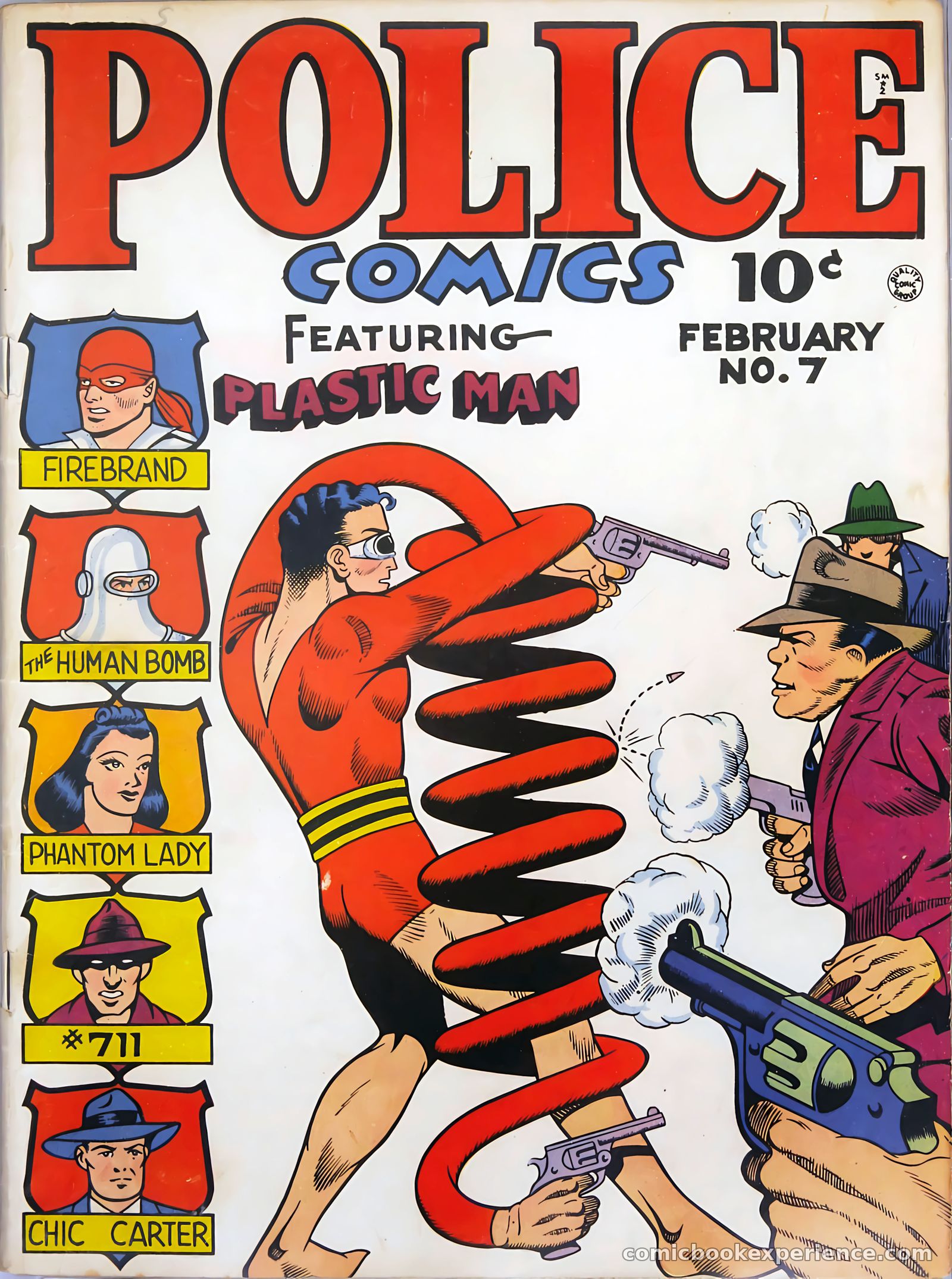 Police Comics #7 — page 1 of 69