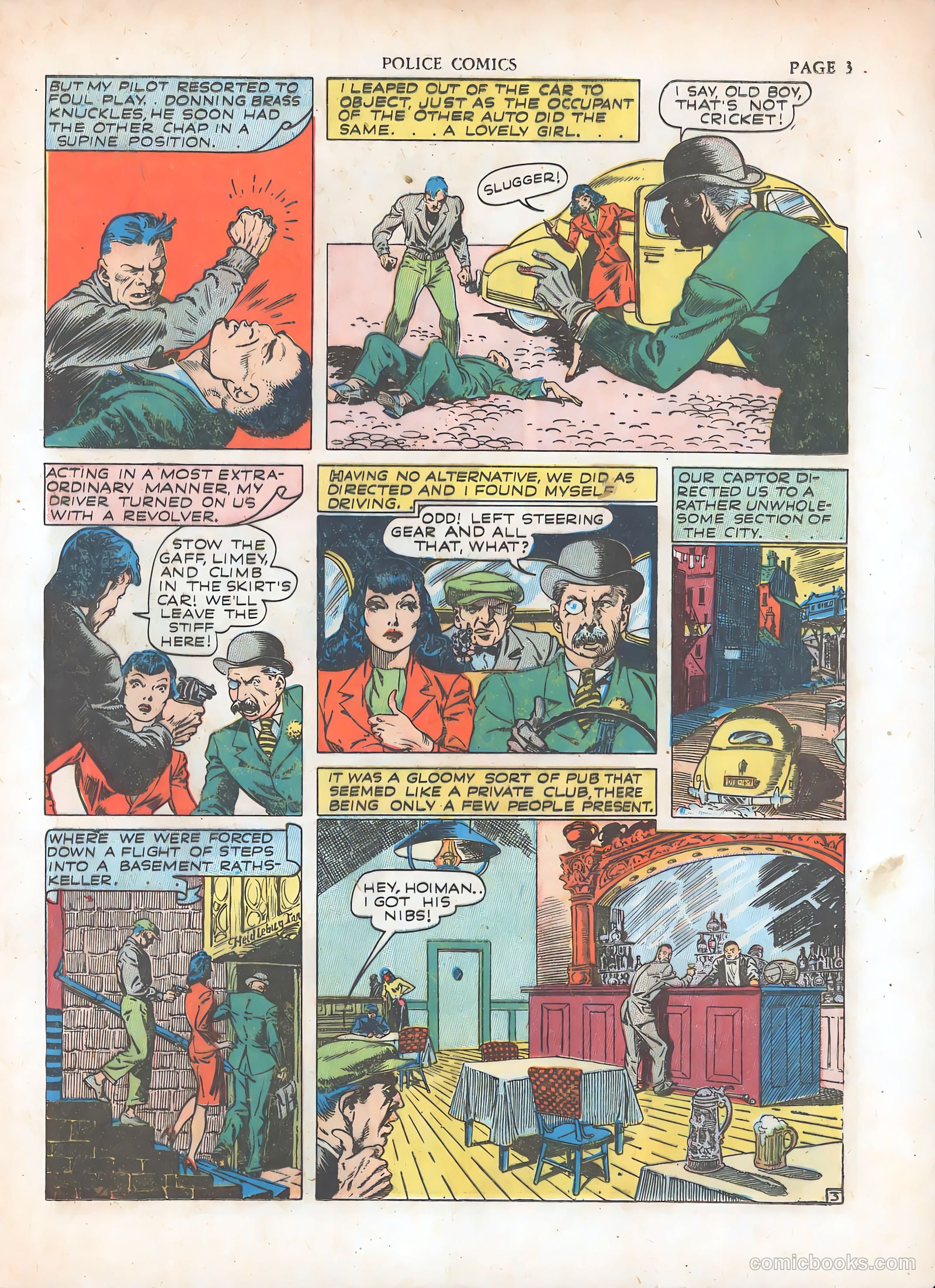 Police Comics #7 — page 6 of 69