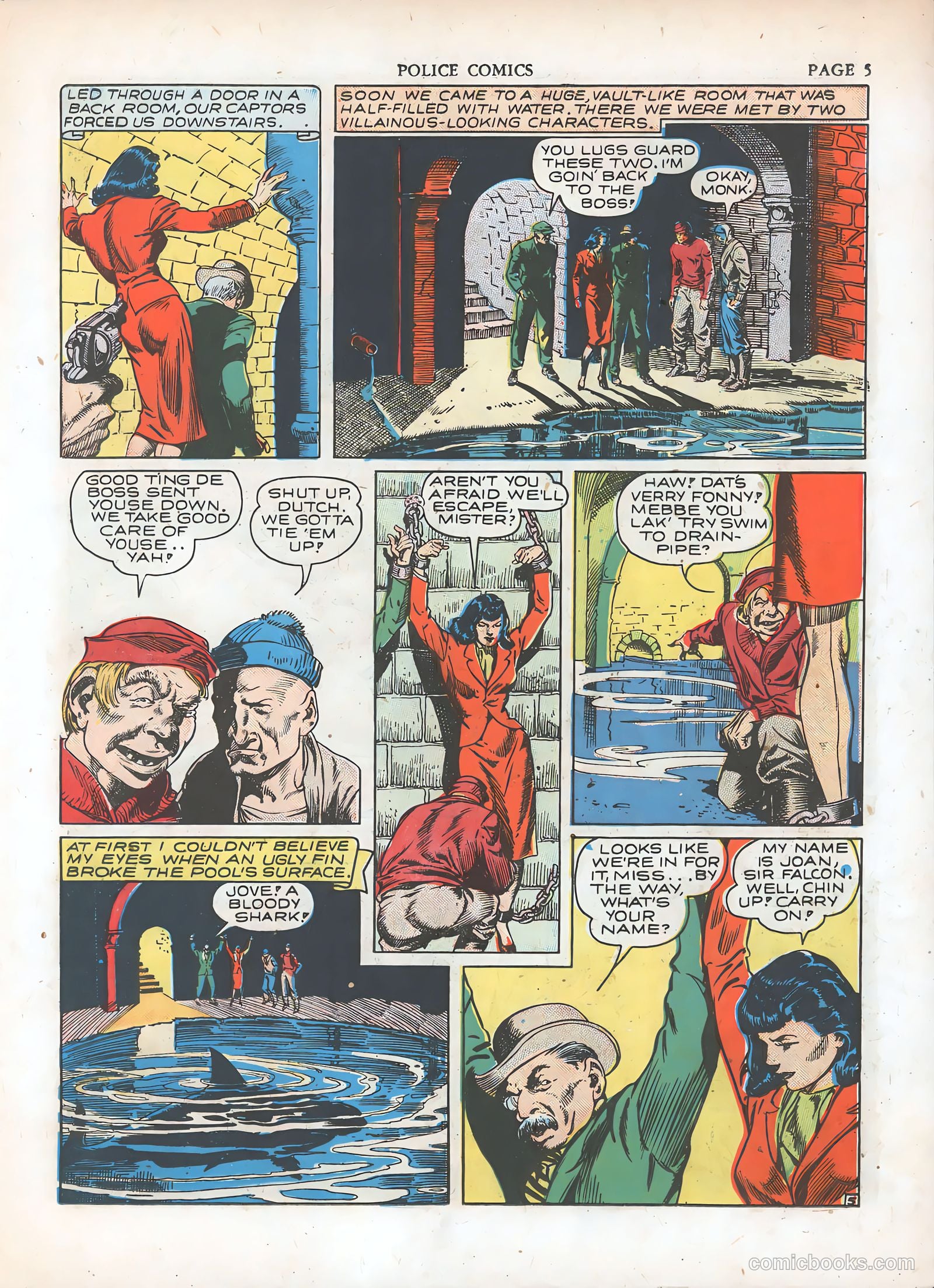 Police Comics #7 — page 8 of 69