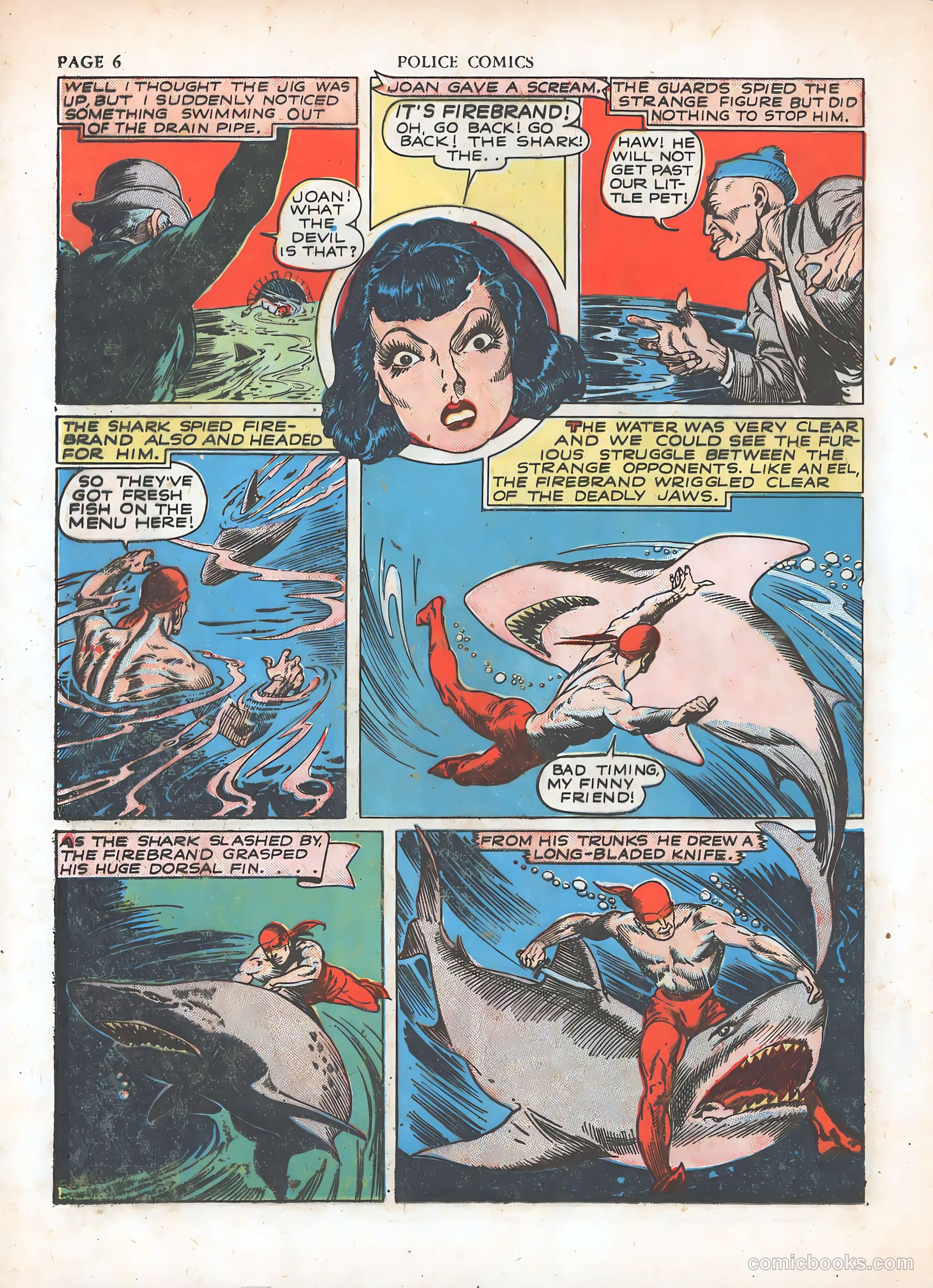 Police Comics #7 — page 9 of 69