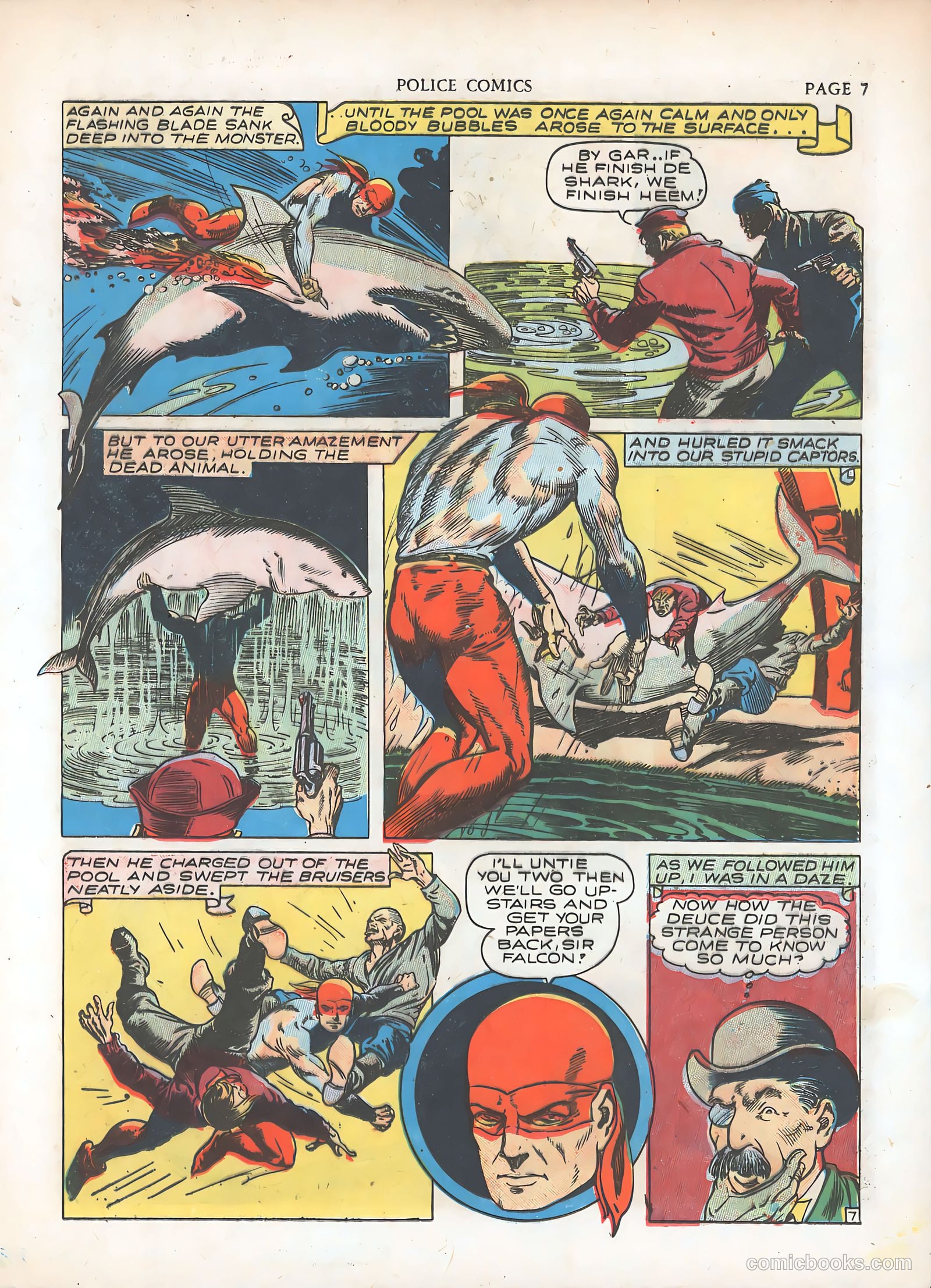 Police Comics #7 — page 10 of 69