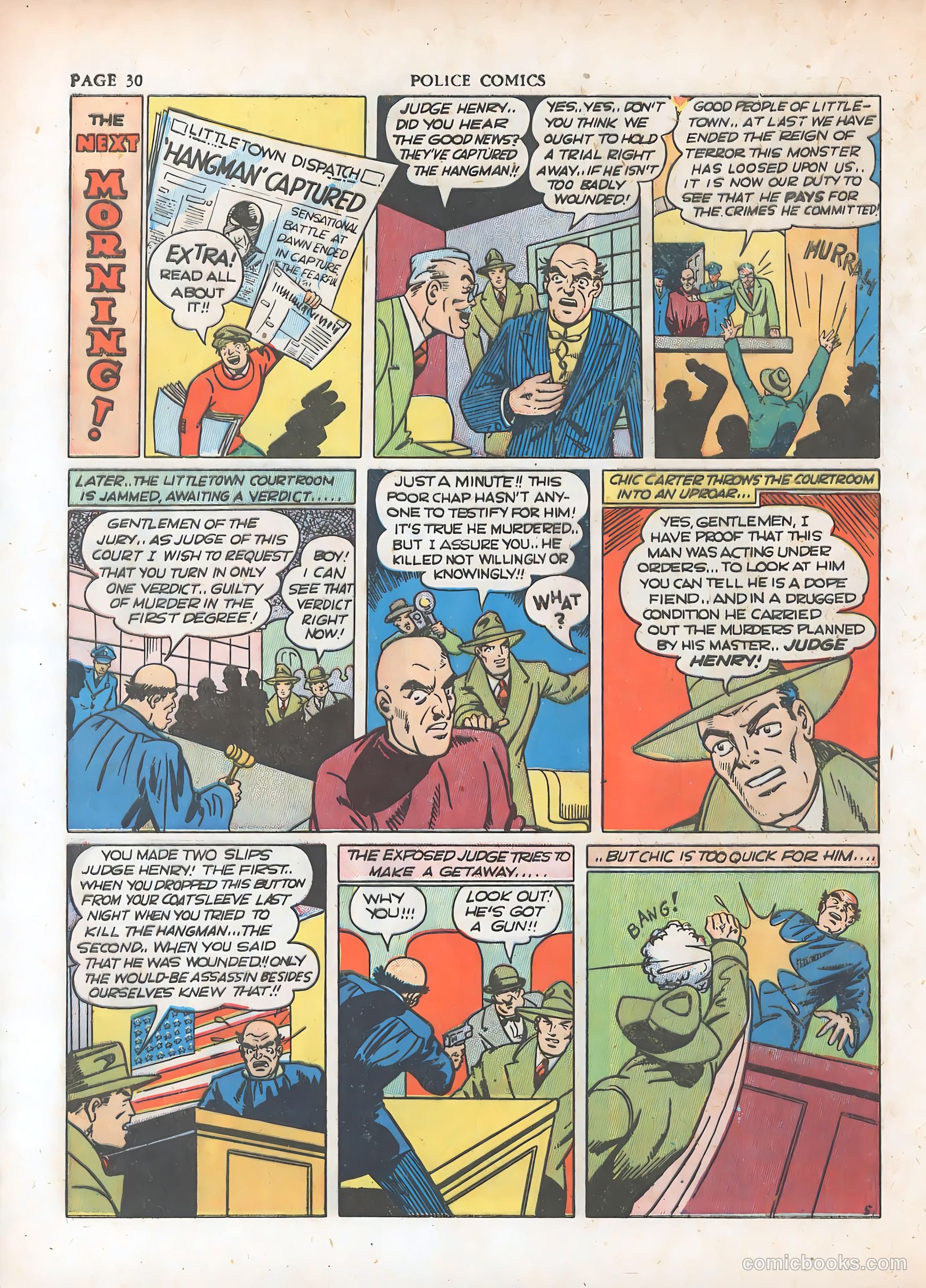 Police Comics #7 — page 33 of 69