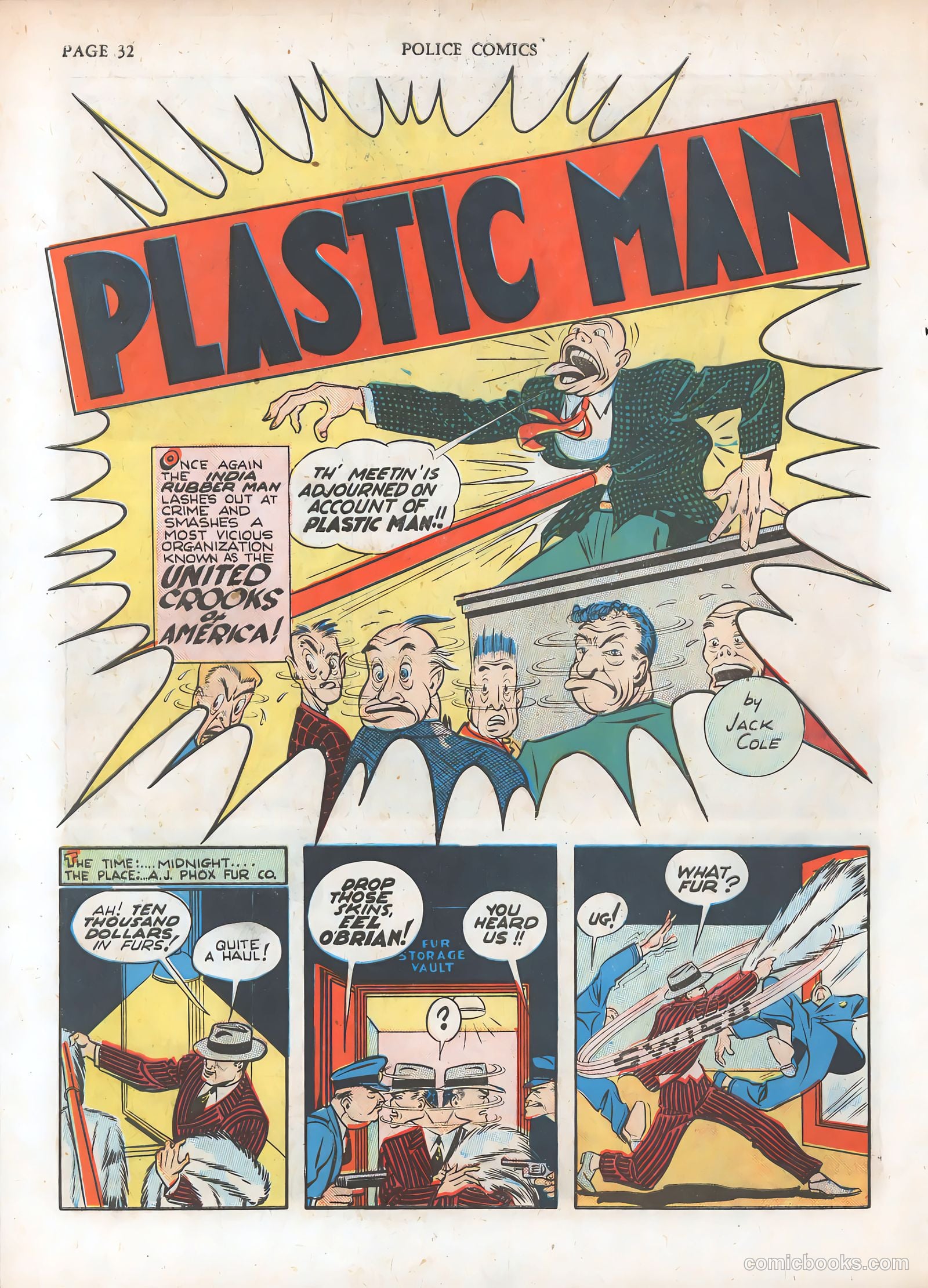 Police Comics #7 — page 35 of 69