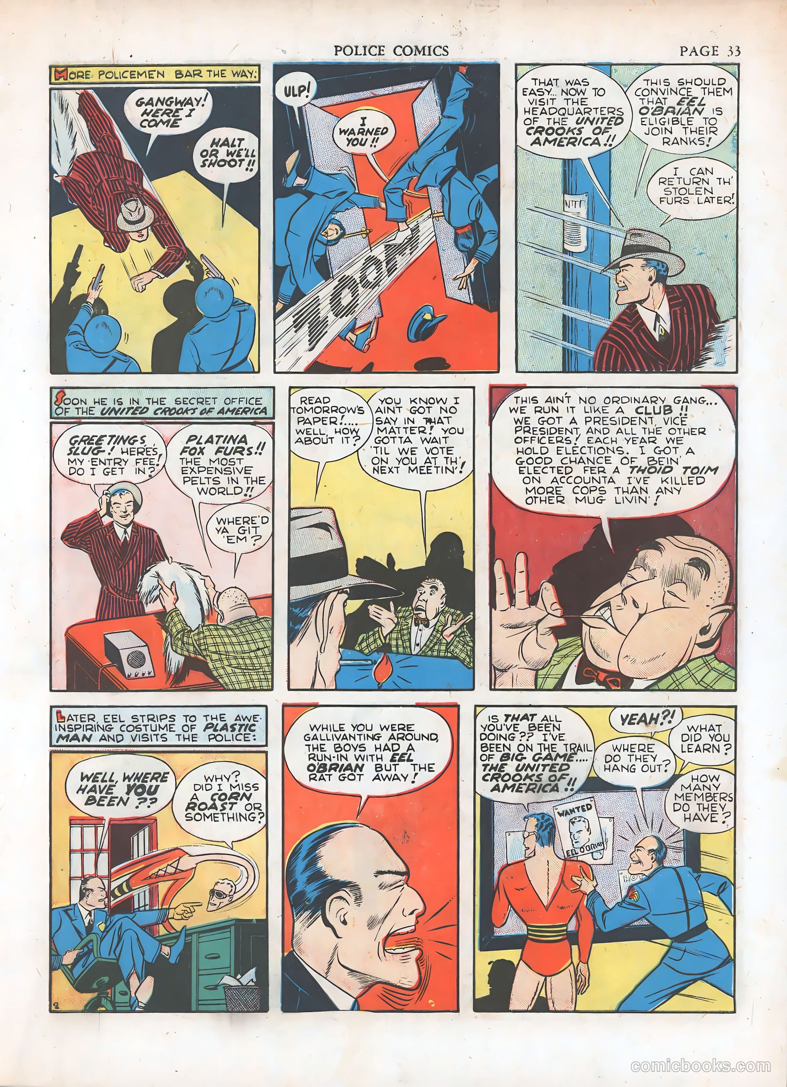 Police Comics #7 — page 36 of 69