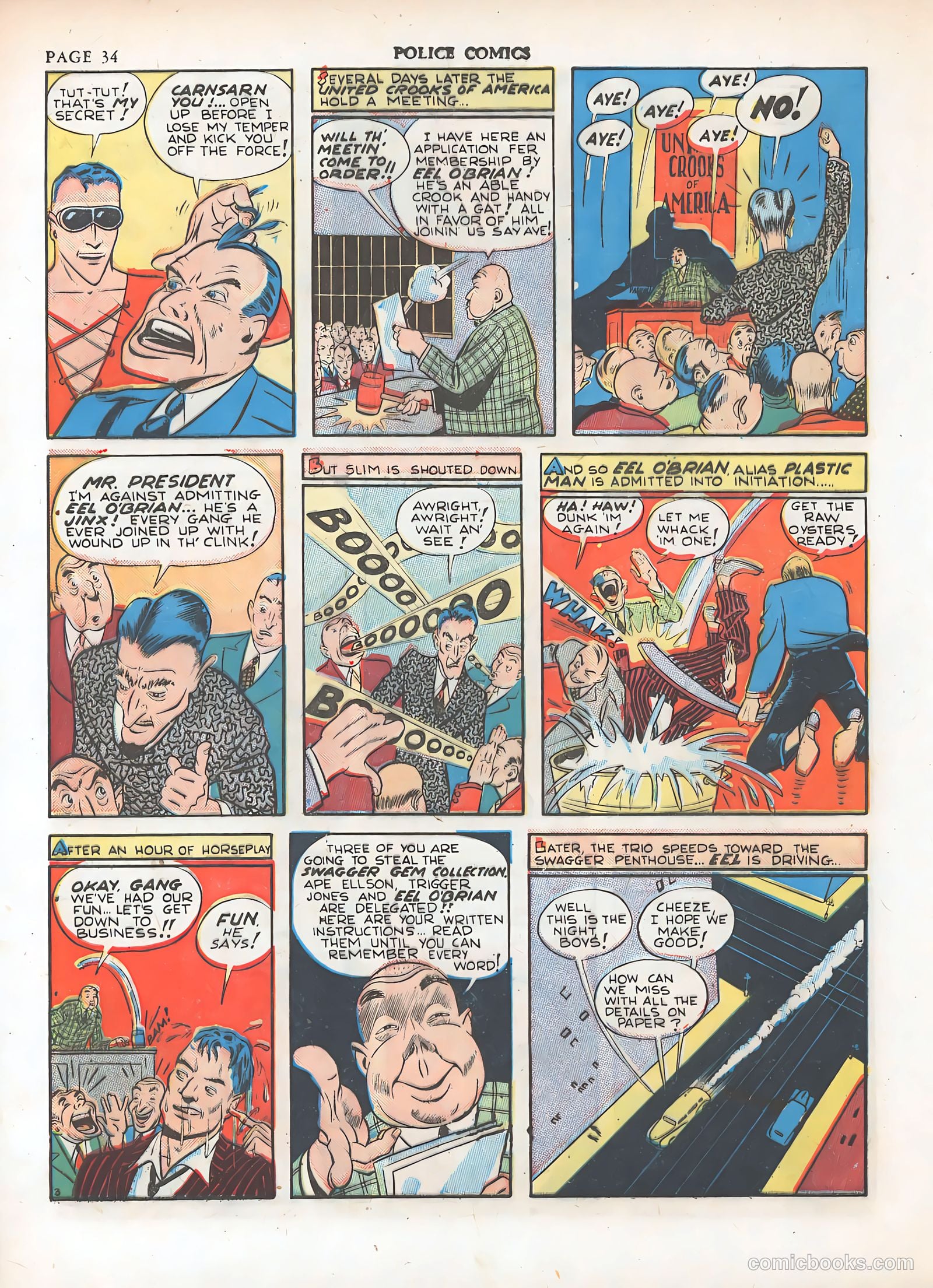 Police Comics #7 — page 37 of 69