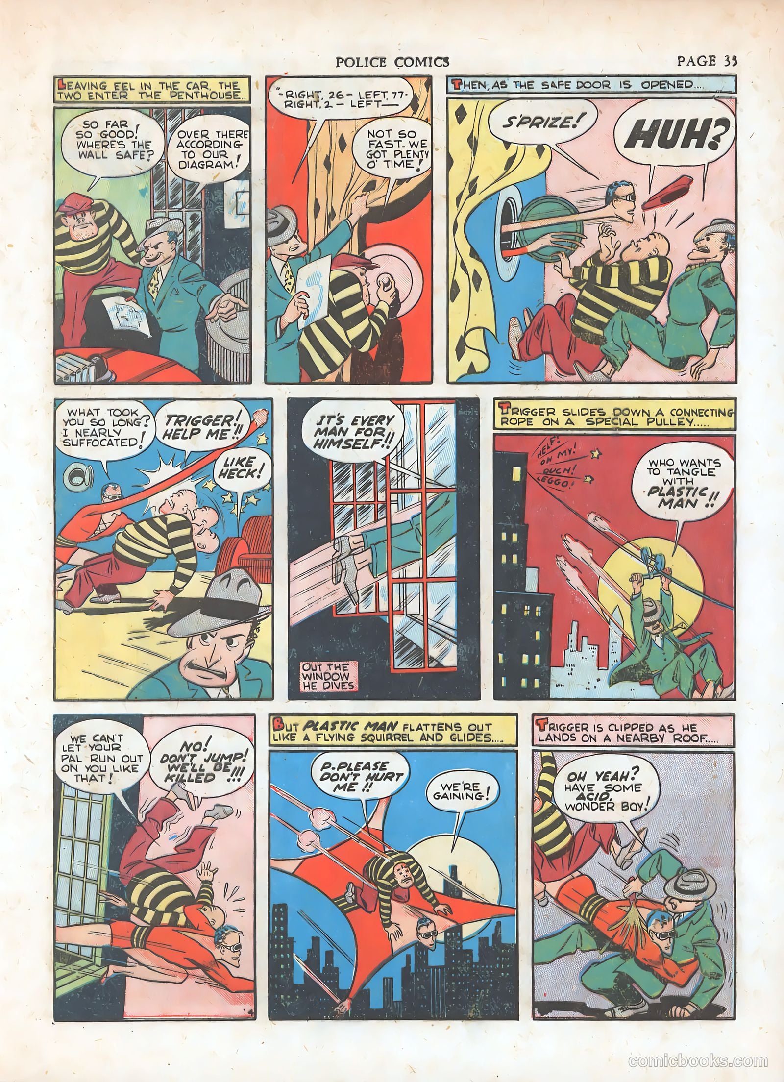 Police Comics #7 — page 38 of 69
