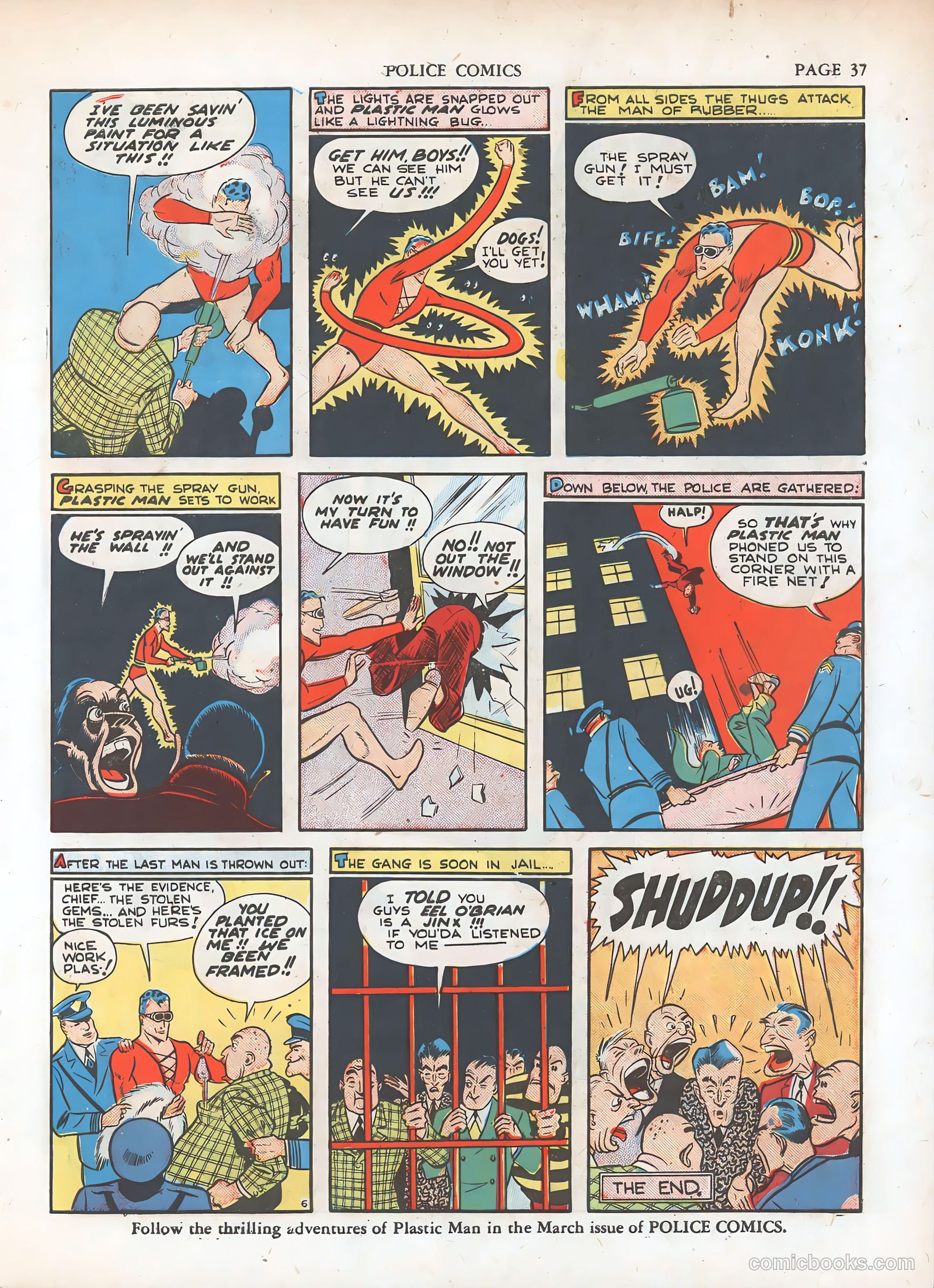Police Comics #7 — page 40 of 69