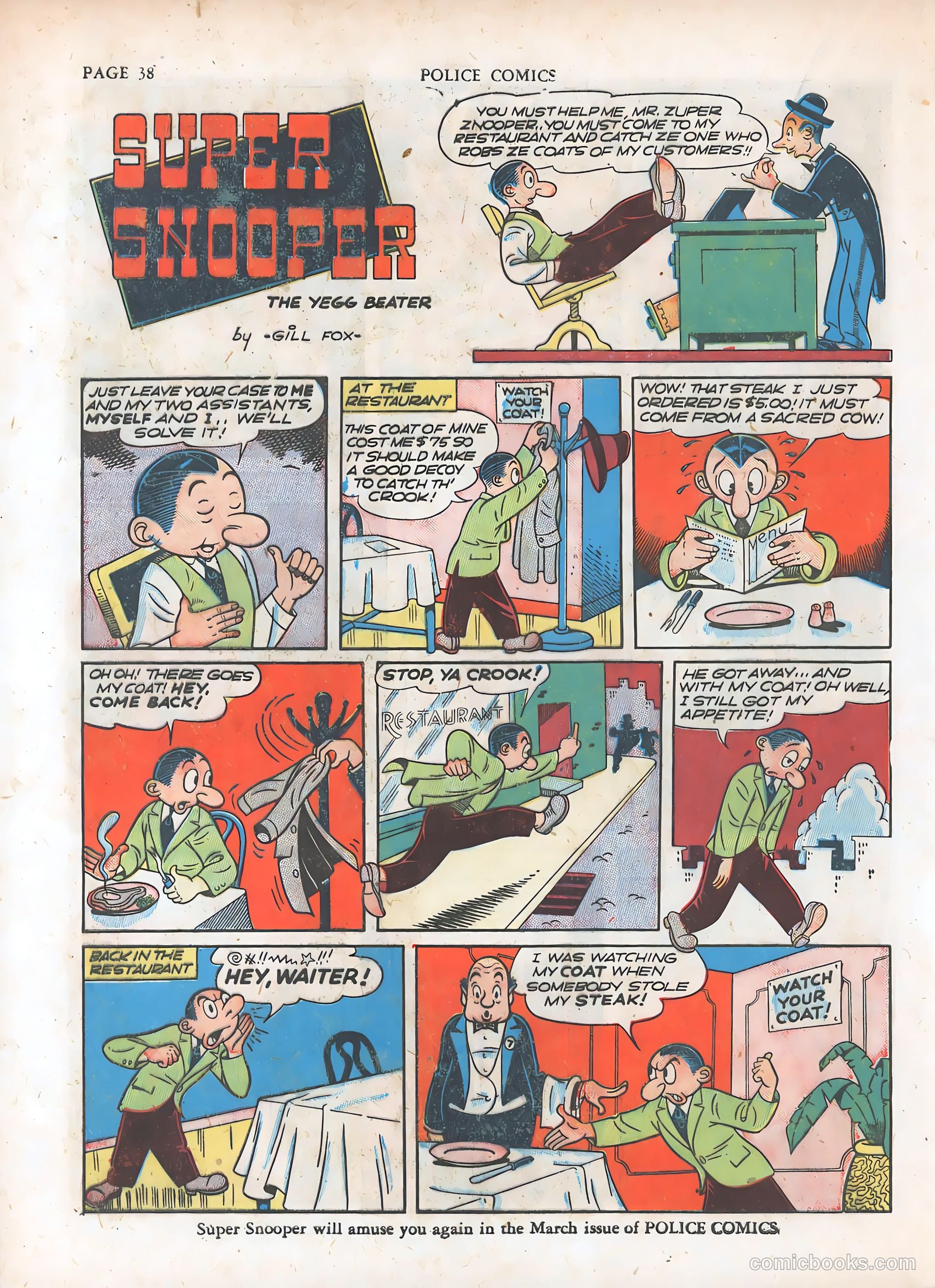 Police Comics #7 — page 41 of 69