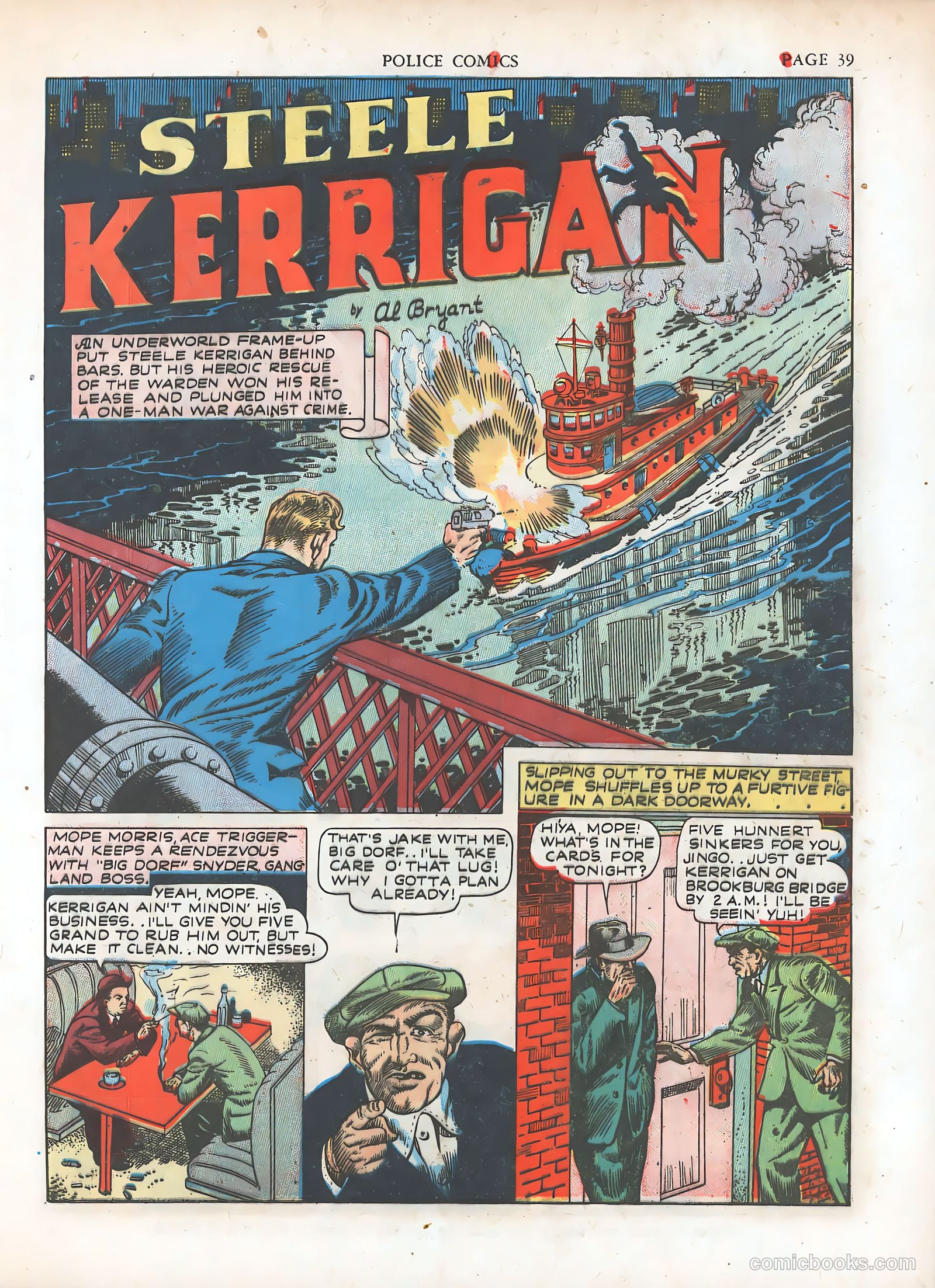 Police Comics #7 — page 42 of 69
