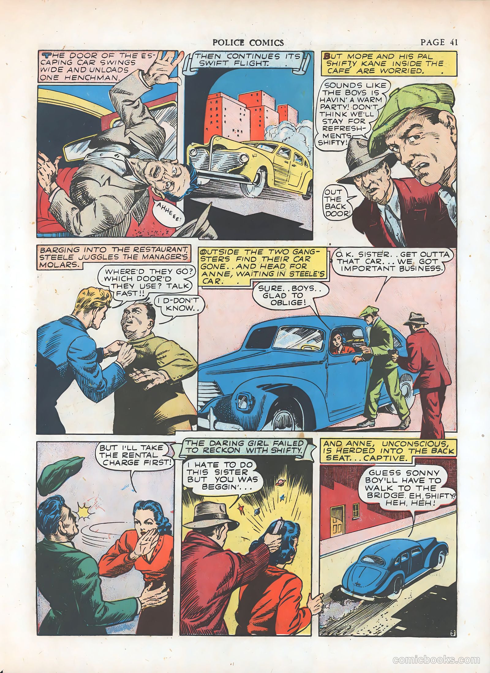 Police Comics #7 — page 44 of 69