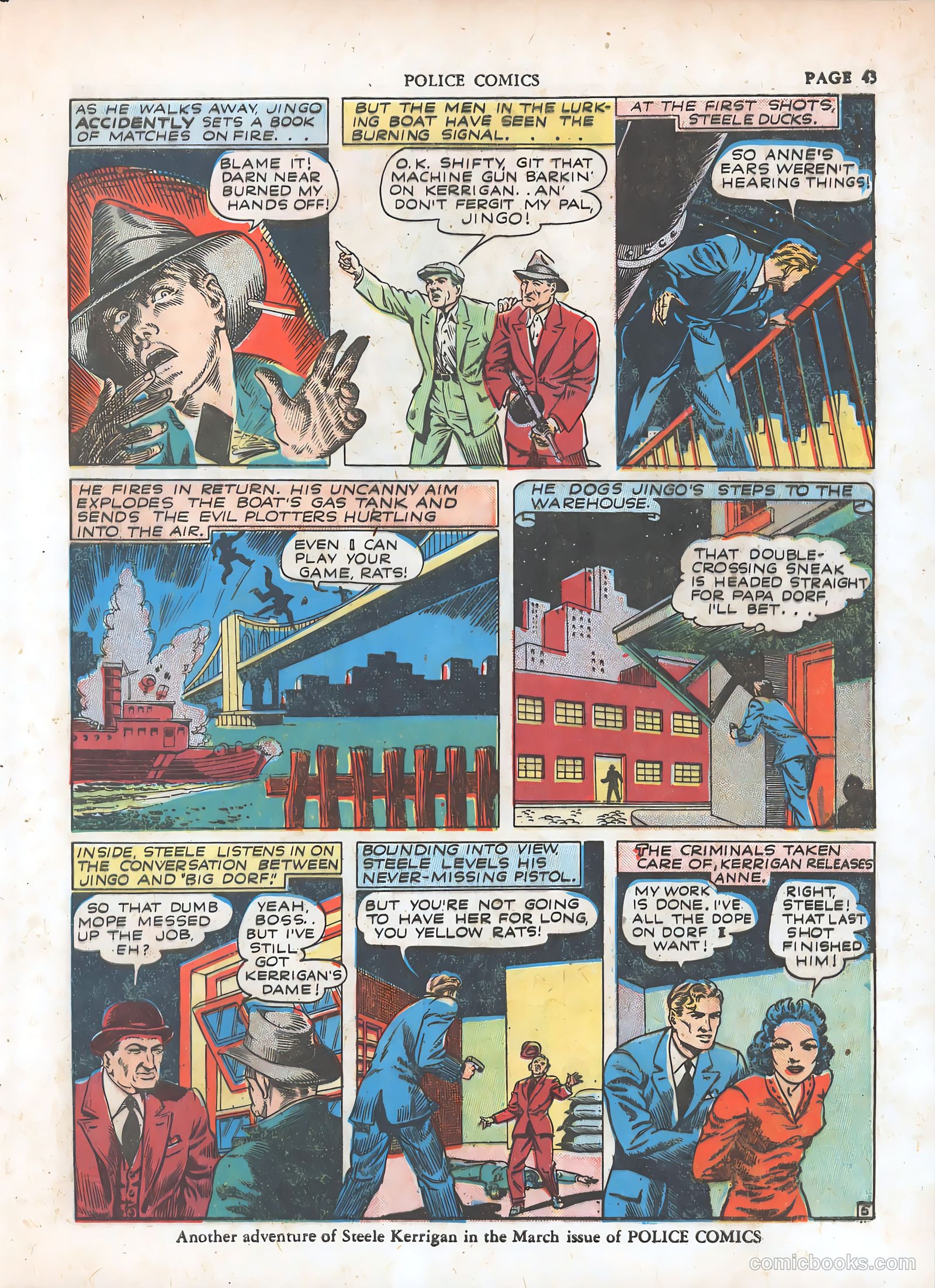 Police Comics #7 — page 46 of 69
