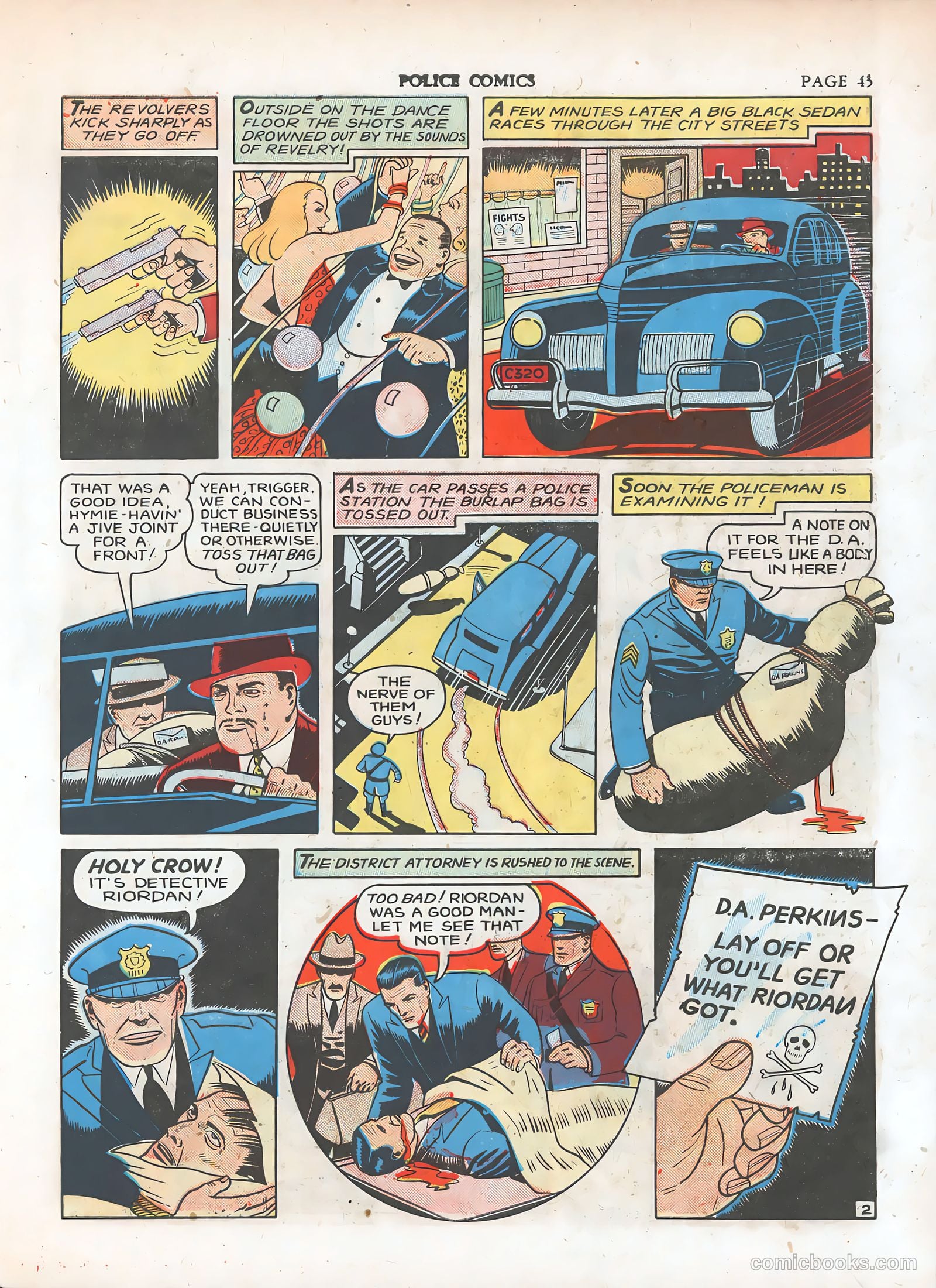 Police Comics #7 — page 48 of 69