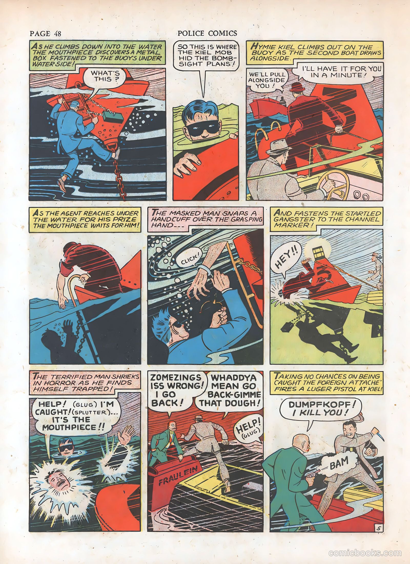Police Comics #7 — page 51 of 69
