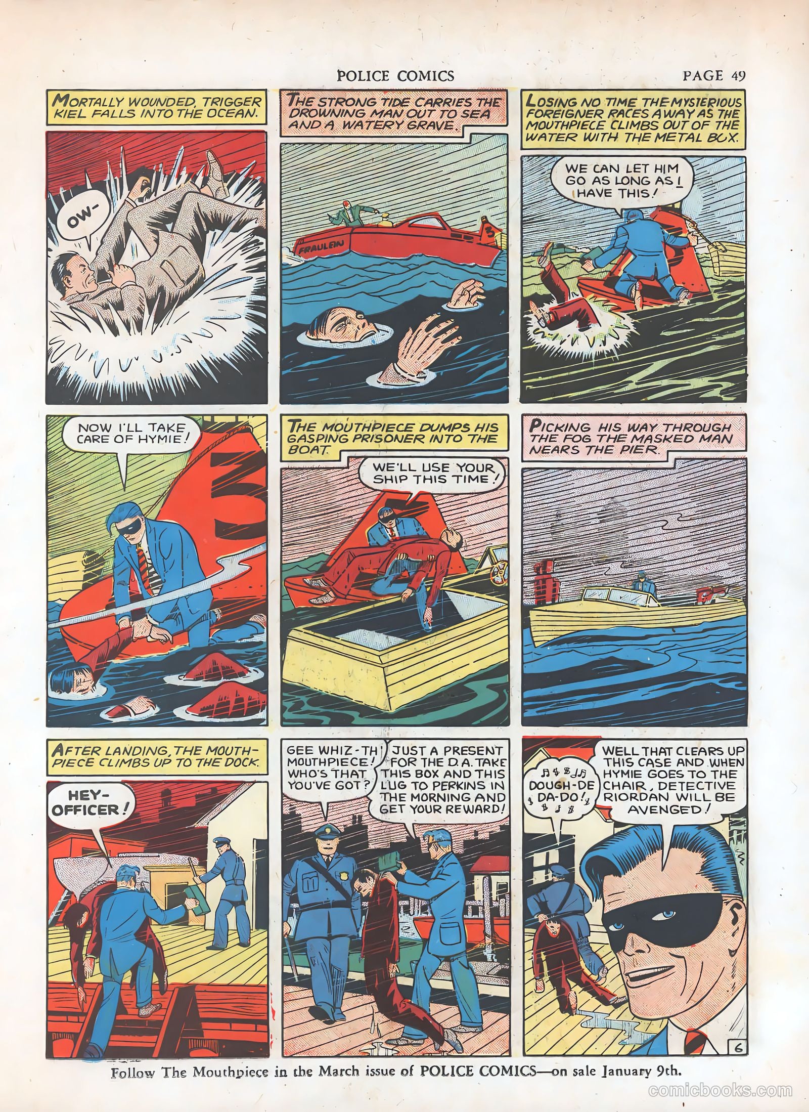 Police Comics #7 — page 52 of 69
