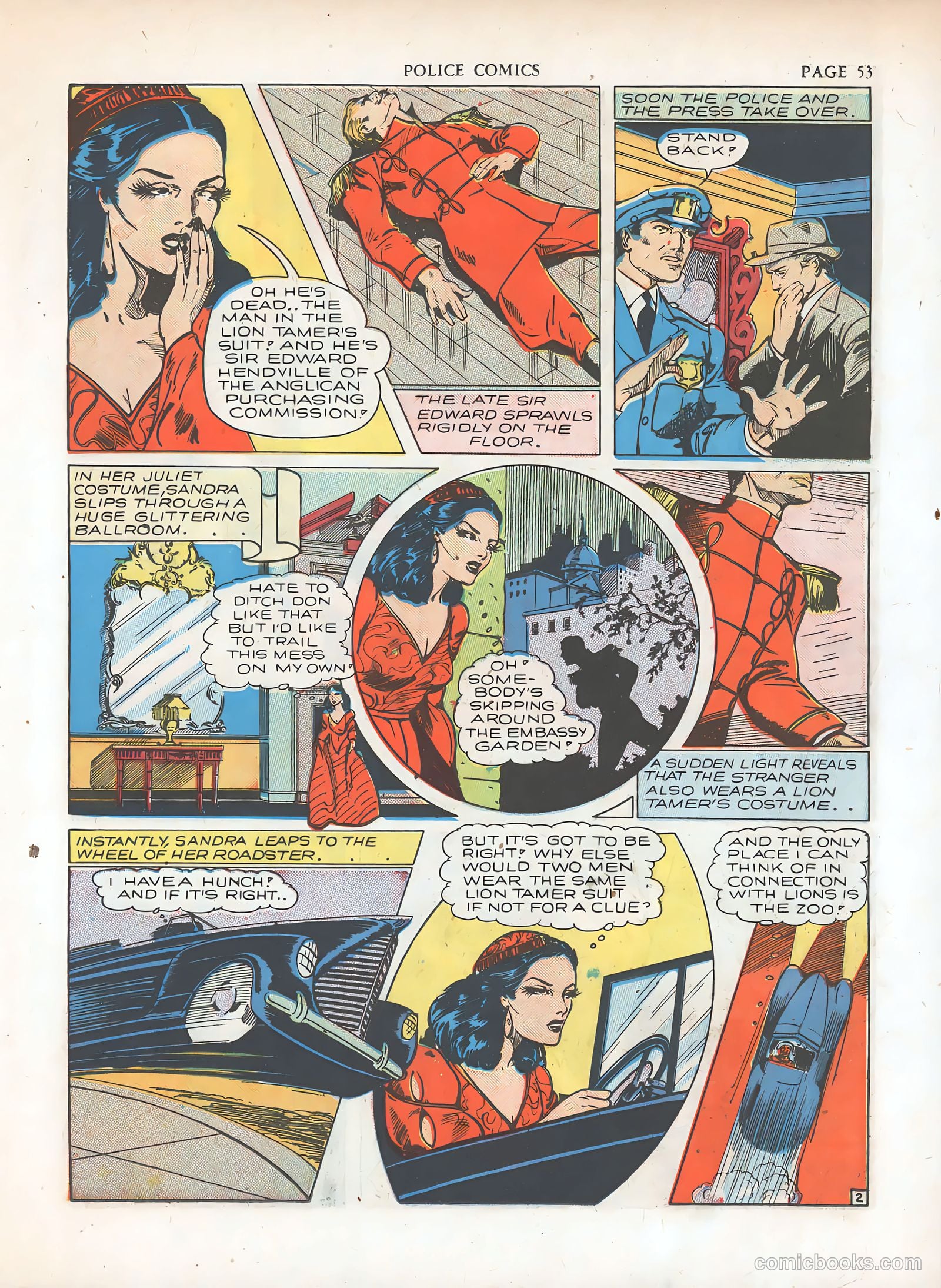 Police Comics #7 — page 56 of 69