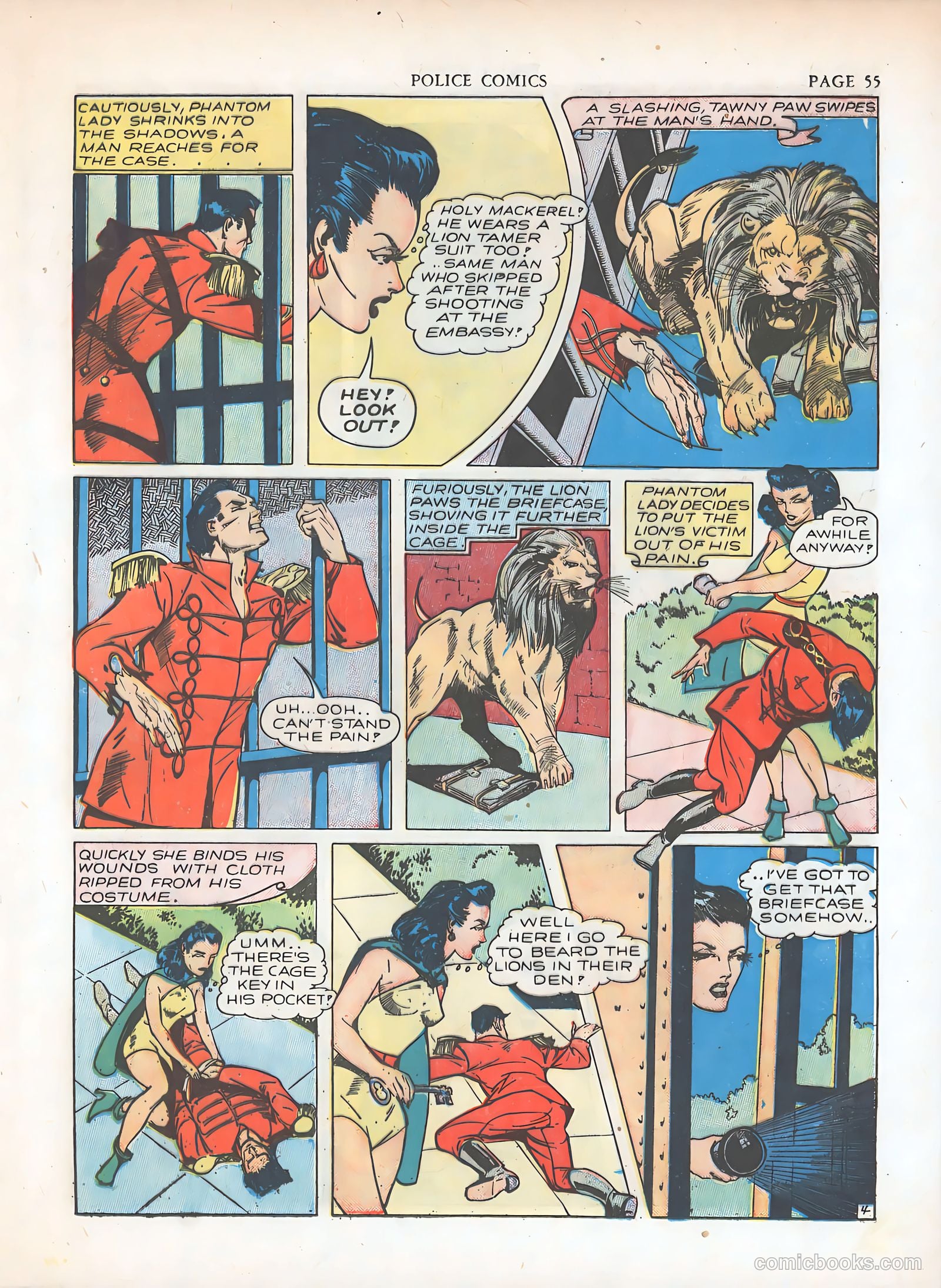 Police Comics #7 — page 58 of 69