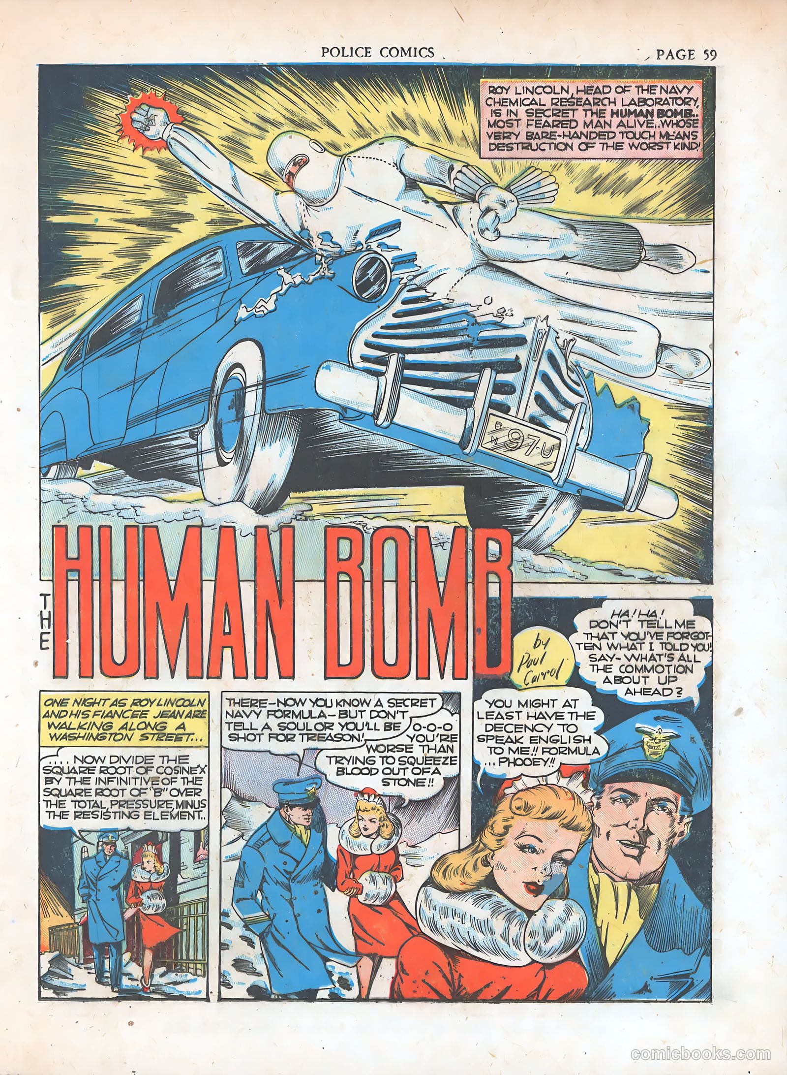 Police Comics #7 — page 62 of 69