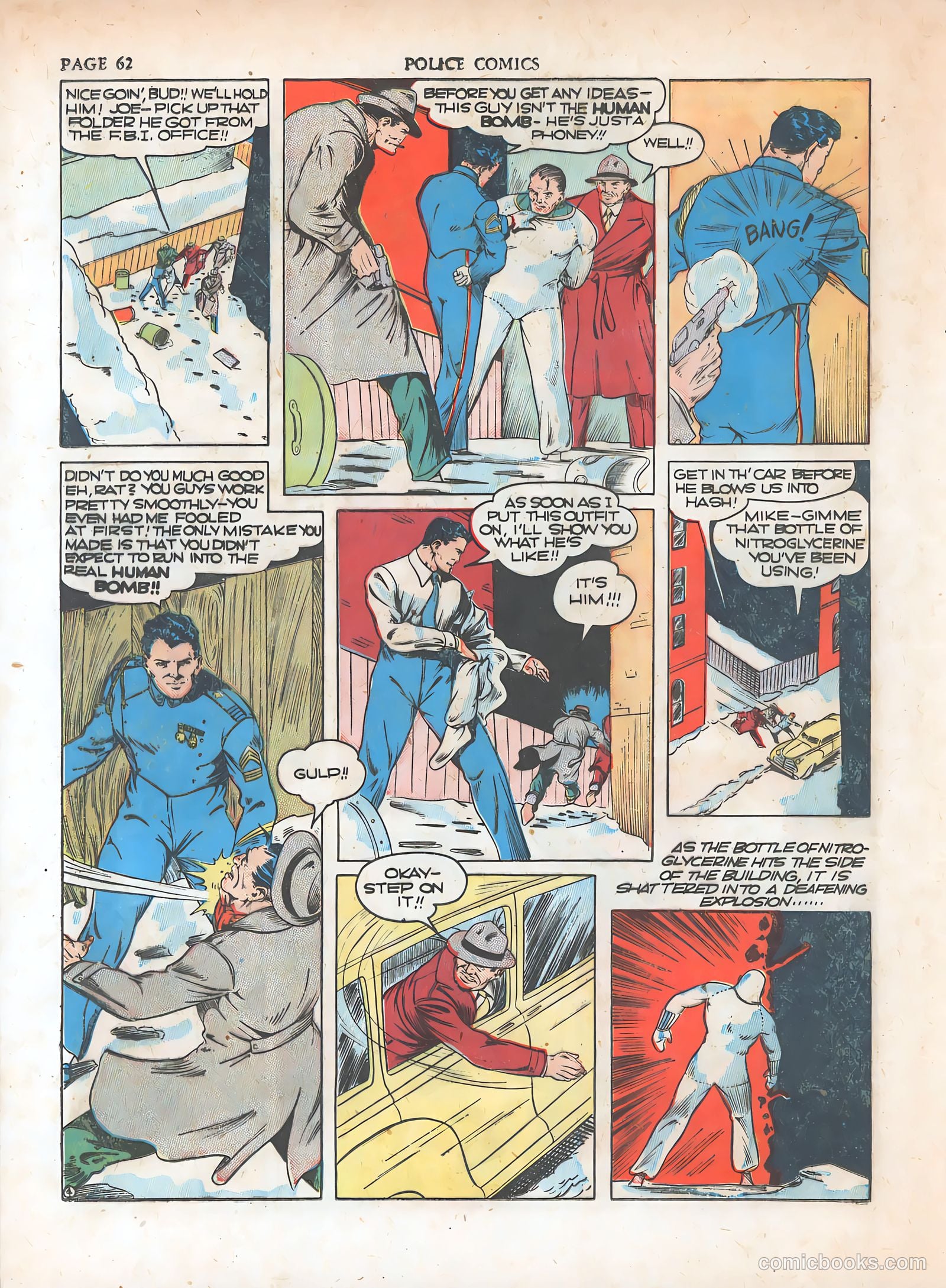 Police Comics #7 — page 65 of 69