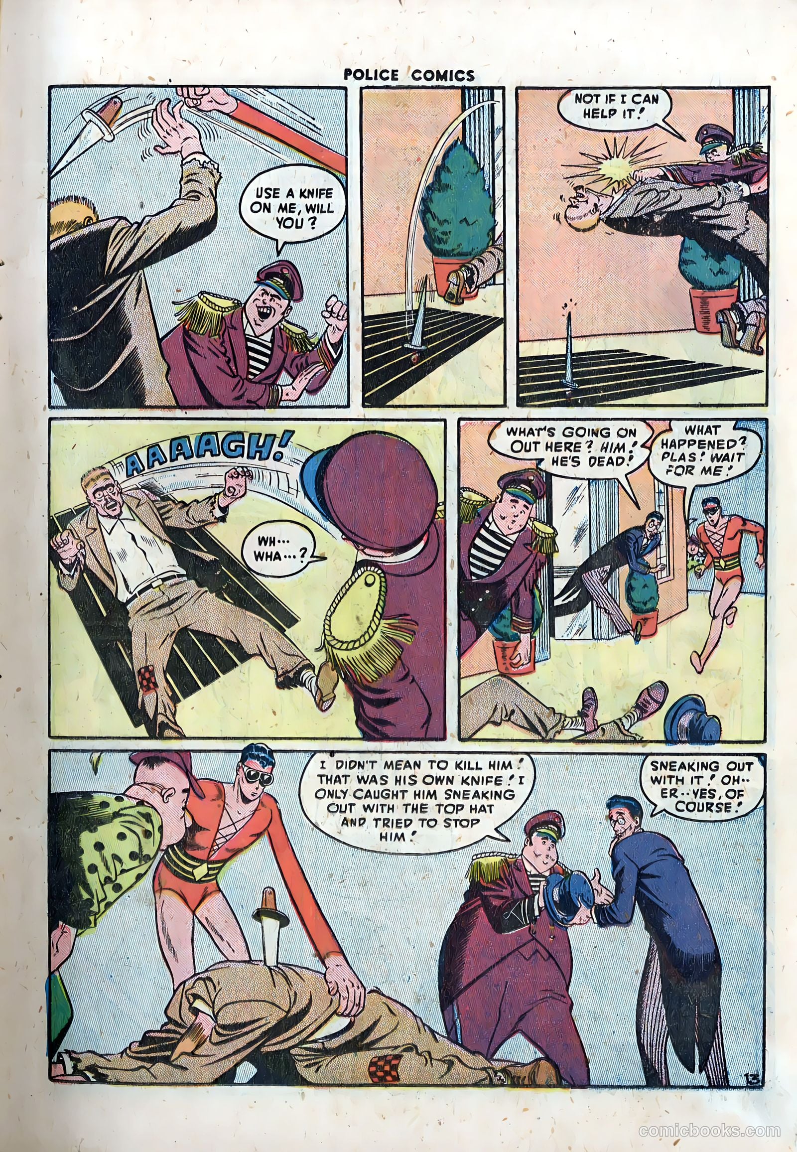 Police Comics #70 — page 15 of 52