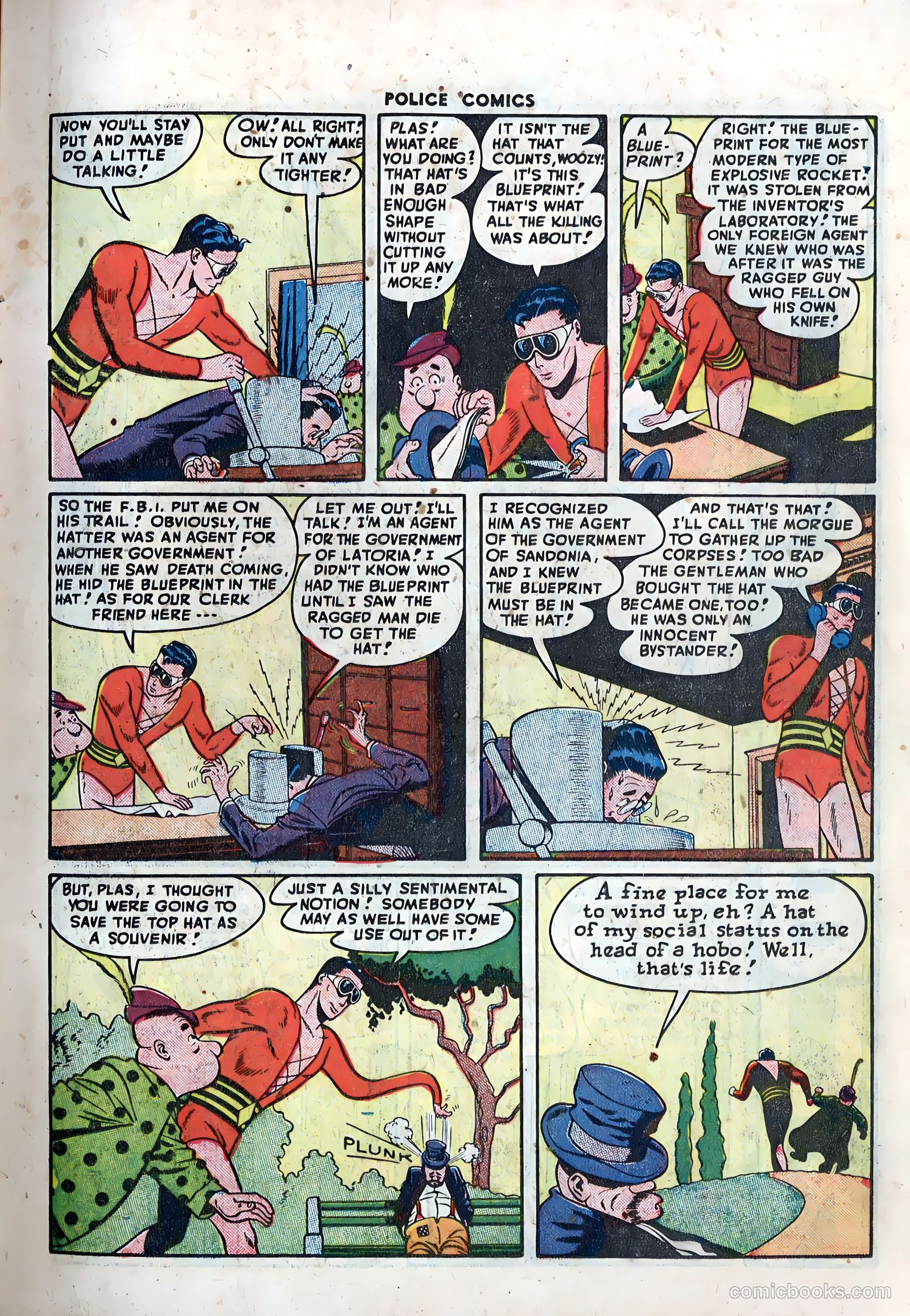 Police Comics #70 — page 17 of 52