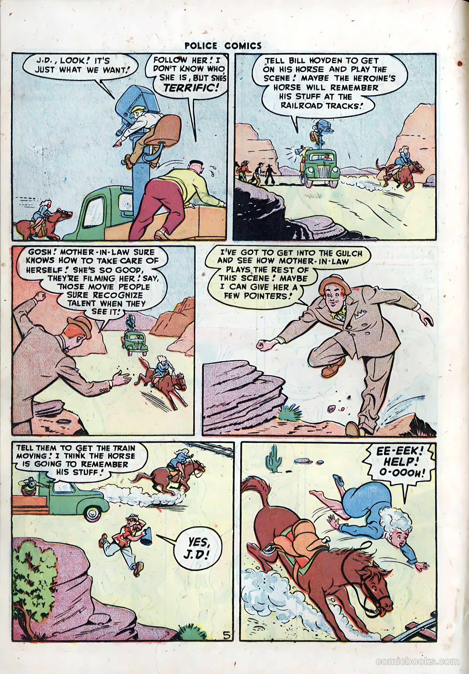 Police Comics #70 — page 22 of 52