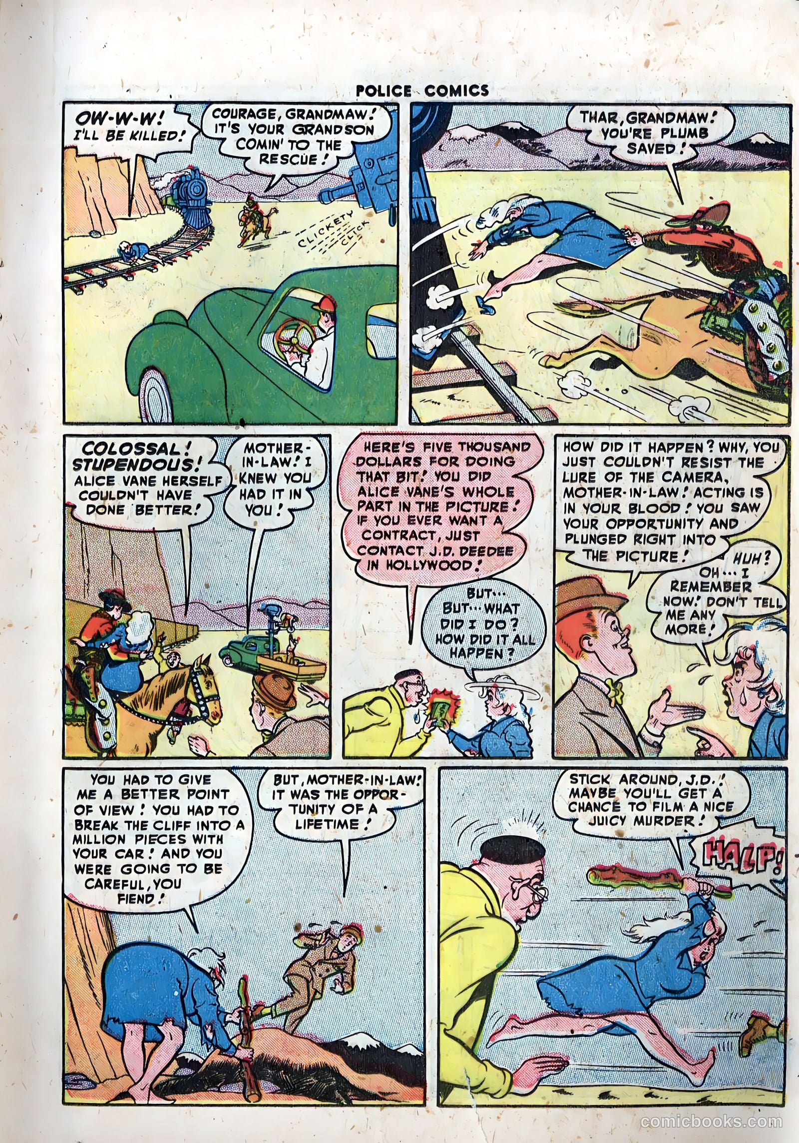 Police Comics #70 — page 23 of 52