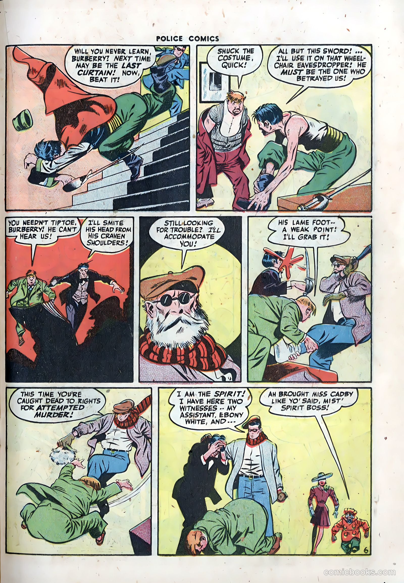 Police Comics #70 — page 31 of 52