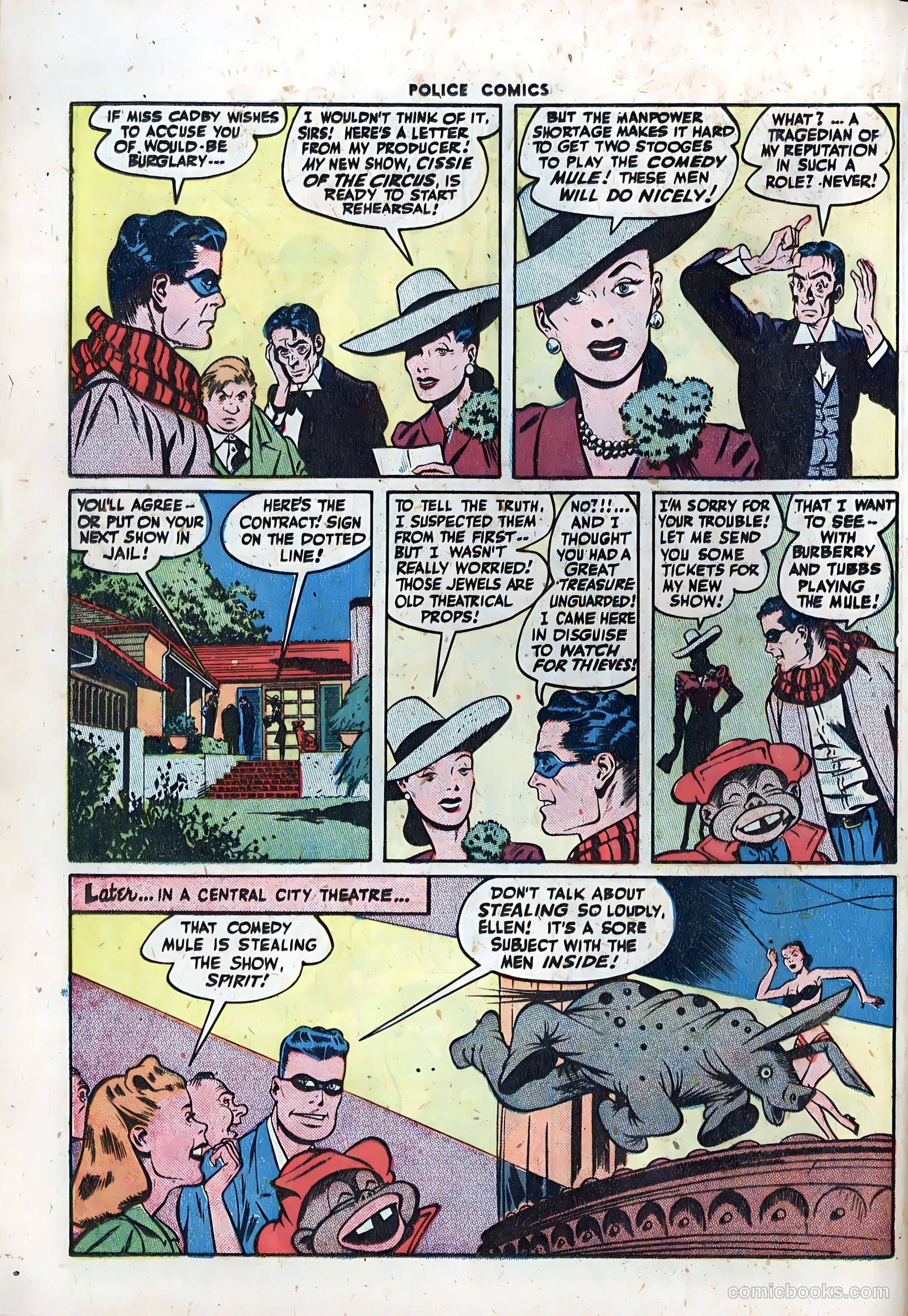 Police Comics #70 — page 32 of 52