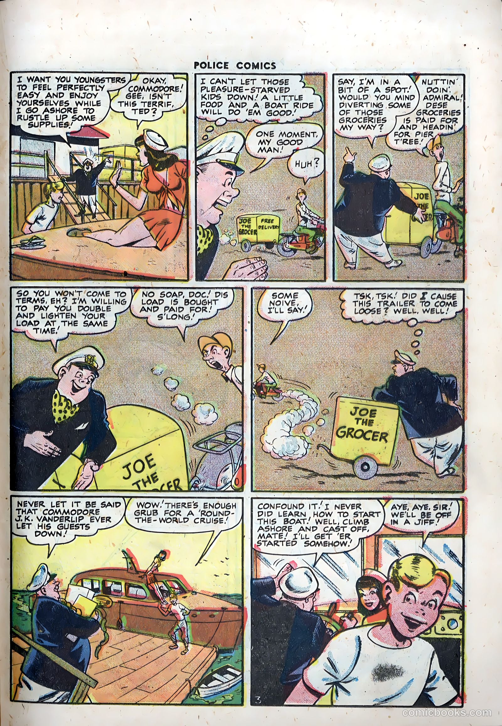 Police Comics #70 — page 35 of 52
