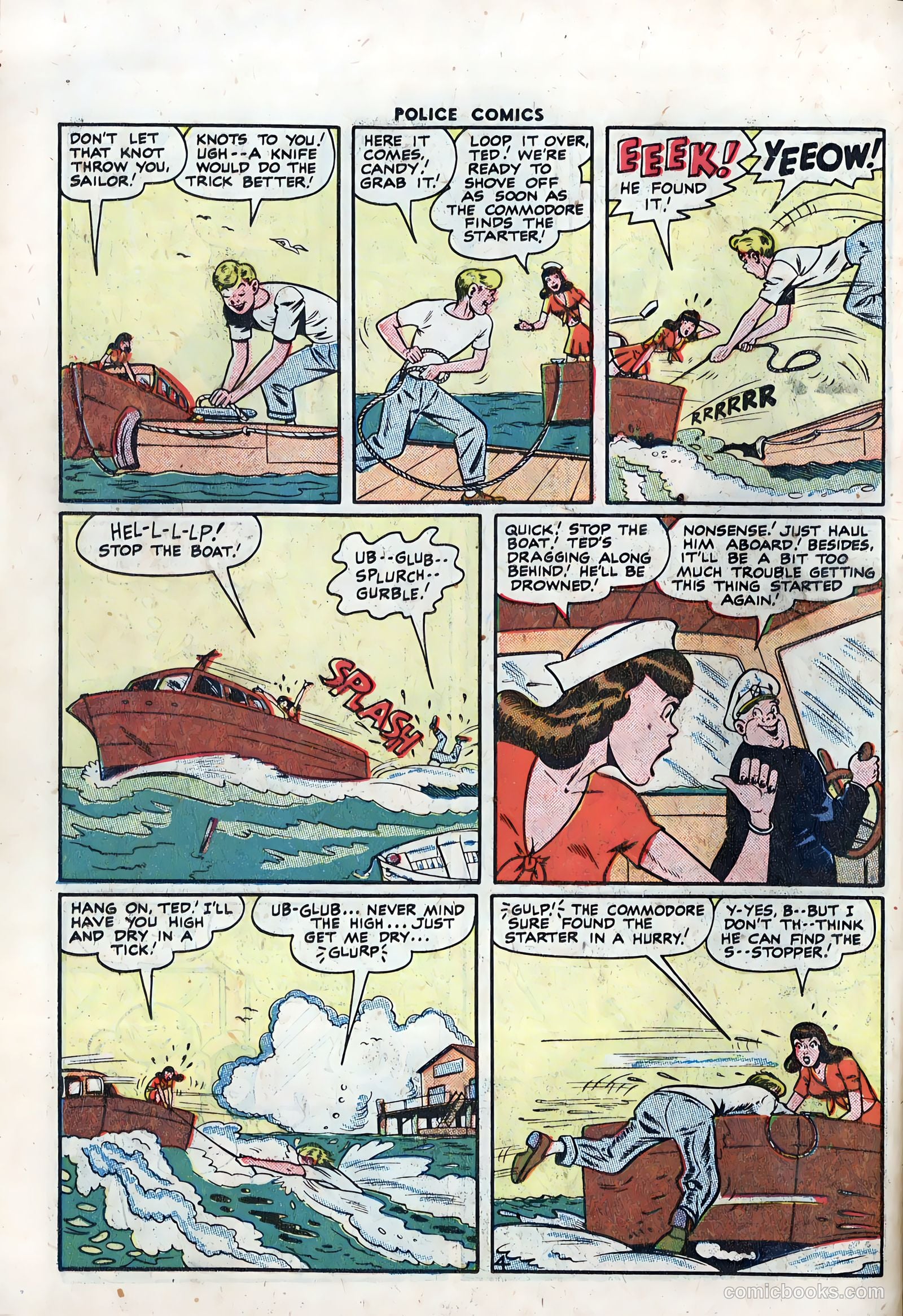 Police Comics #70 — page 36 of 52