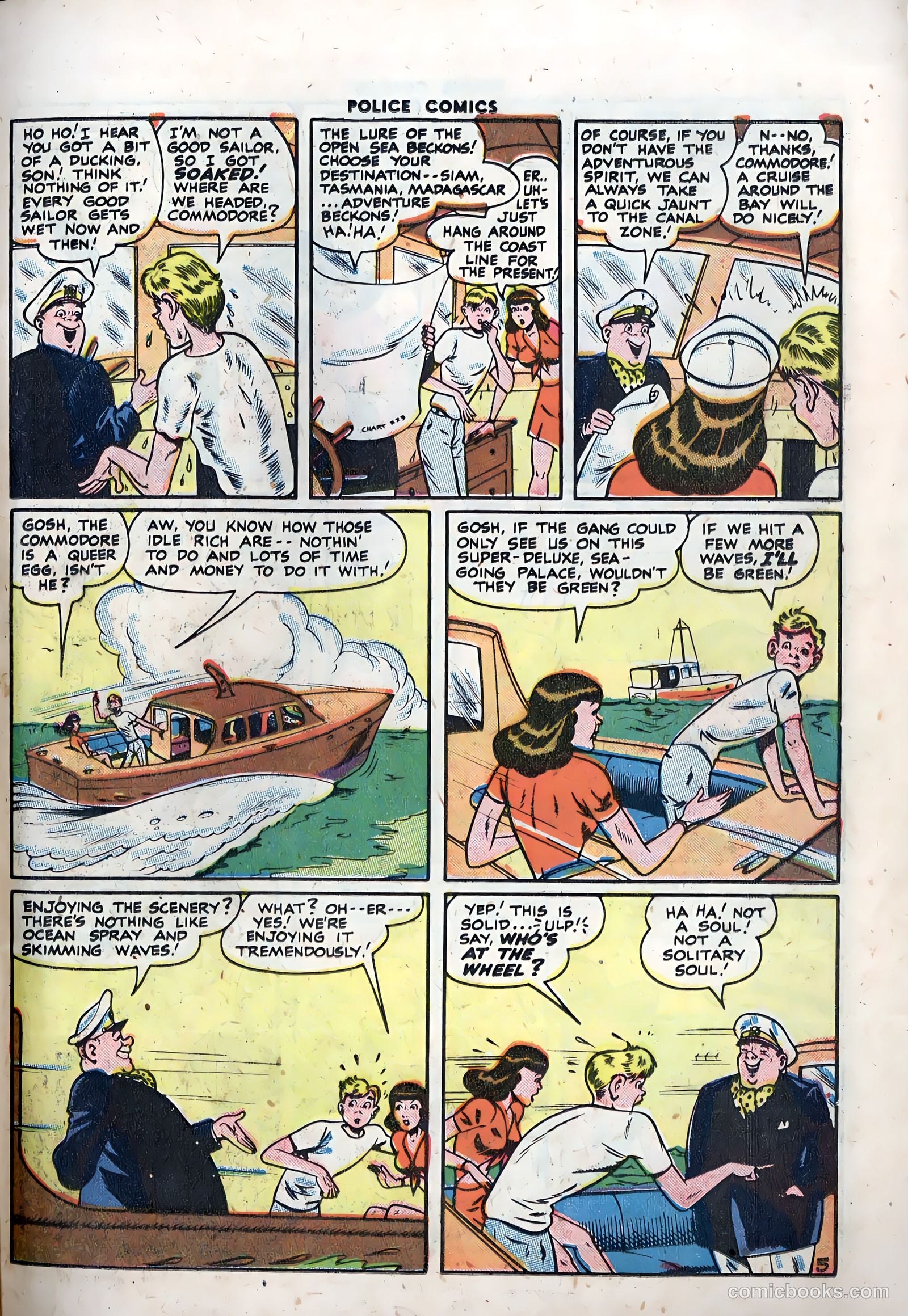 Police Comics #70 — page 37 of 52