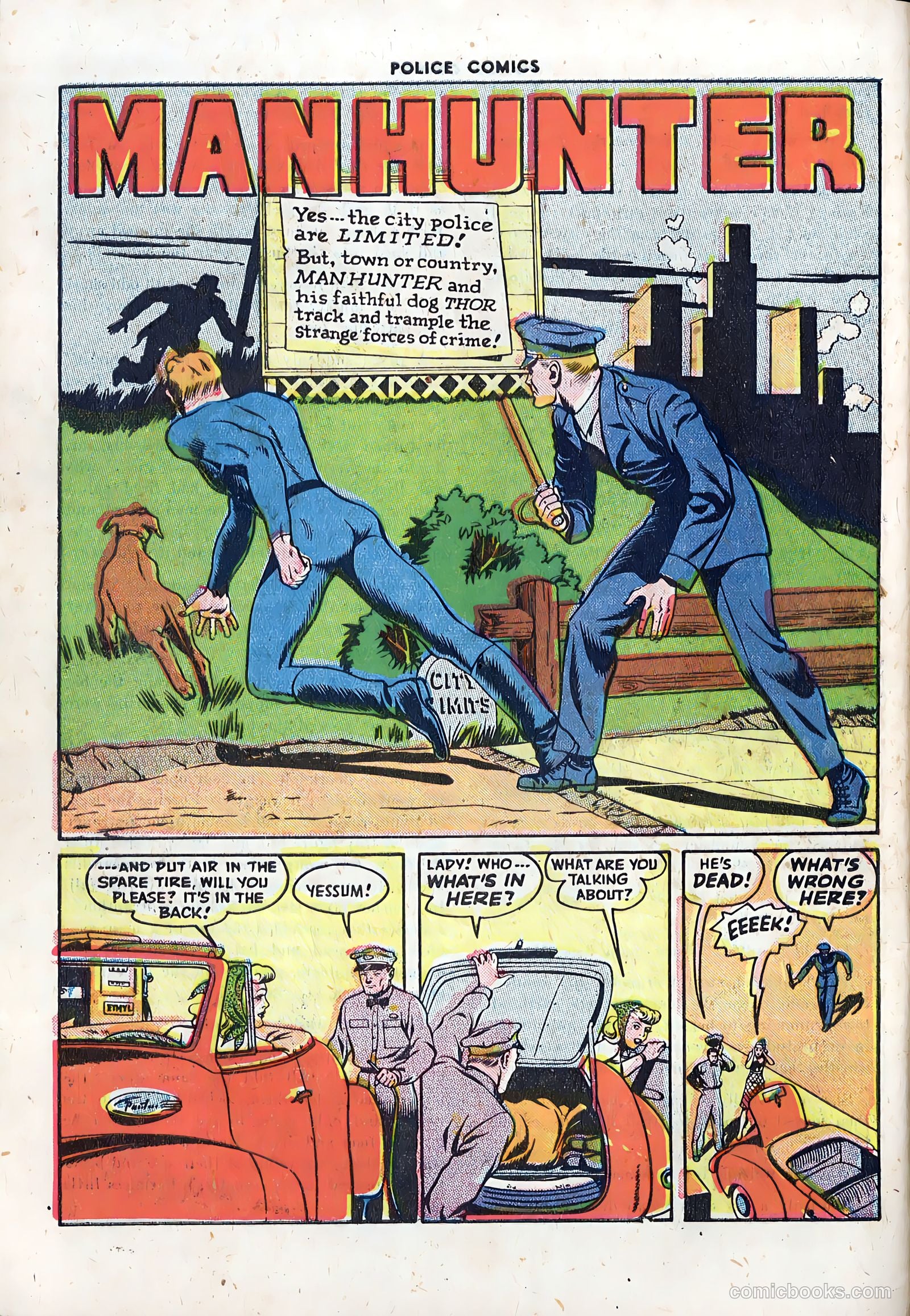 Police Comics #70 — page 42 of 52