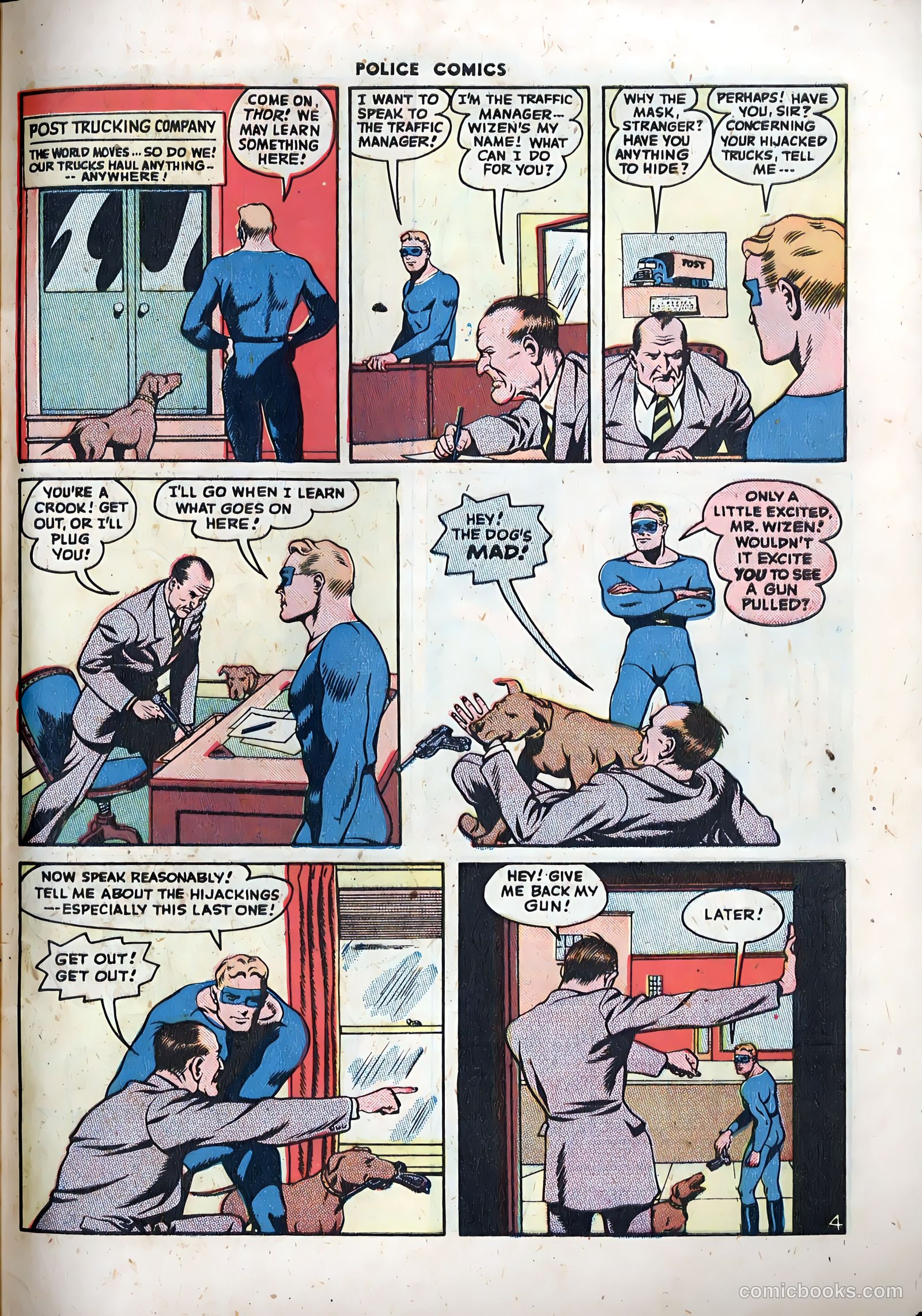 Police Comics #70 — page 45 of 52