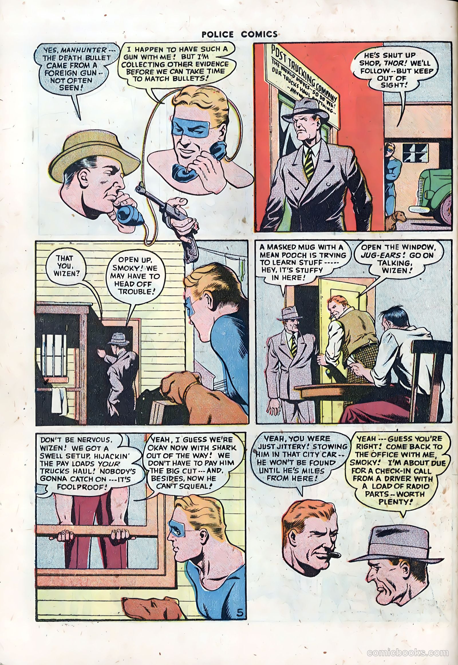 Police Comics #70 — page 46 of 52