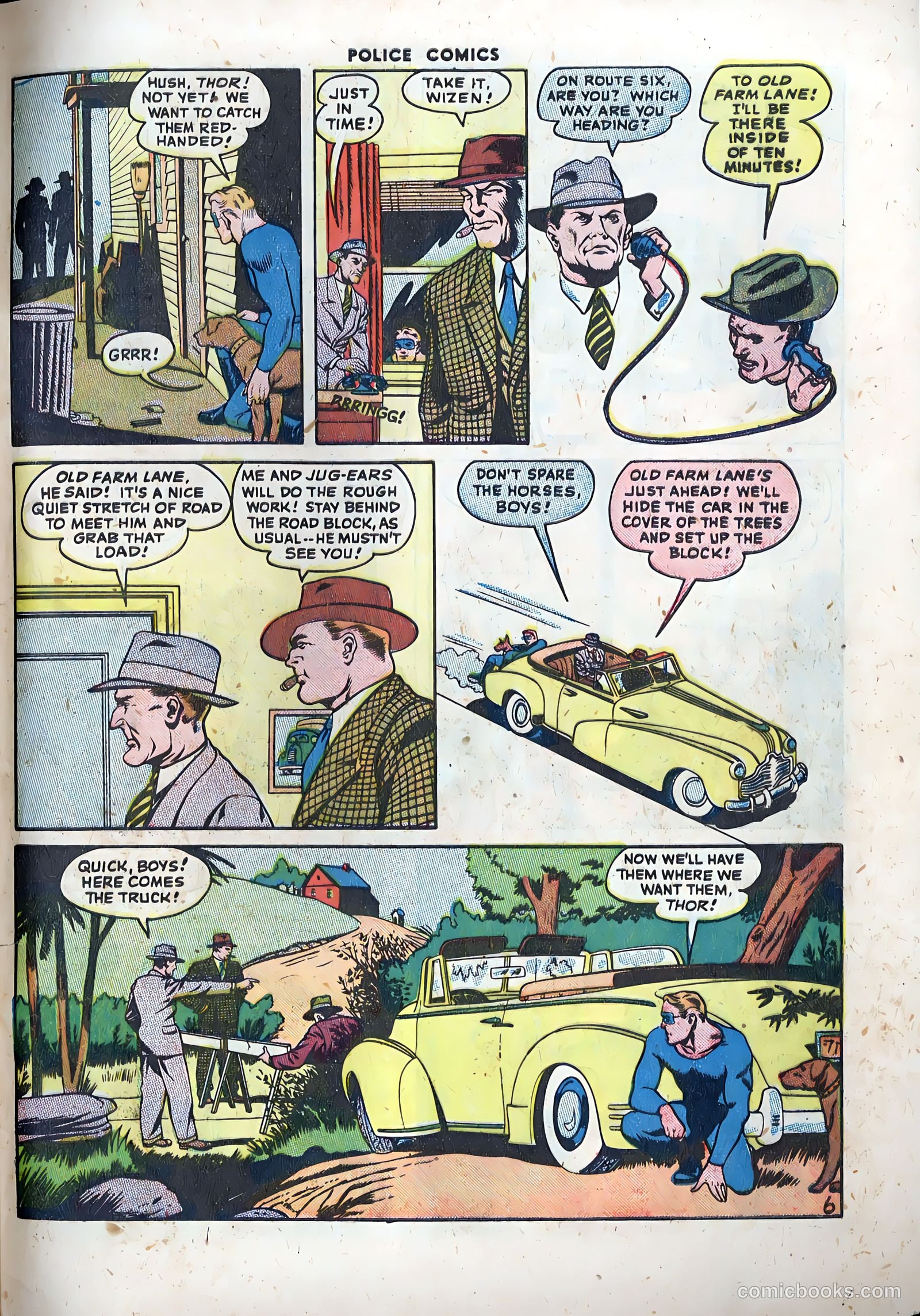 Police Comics #70 — page 47 of 52