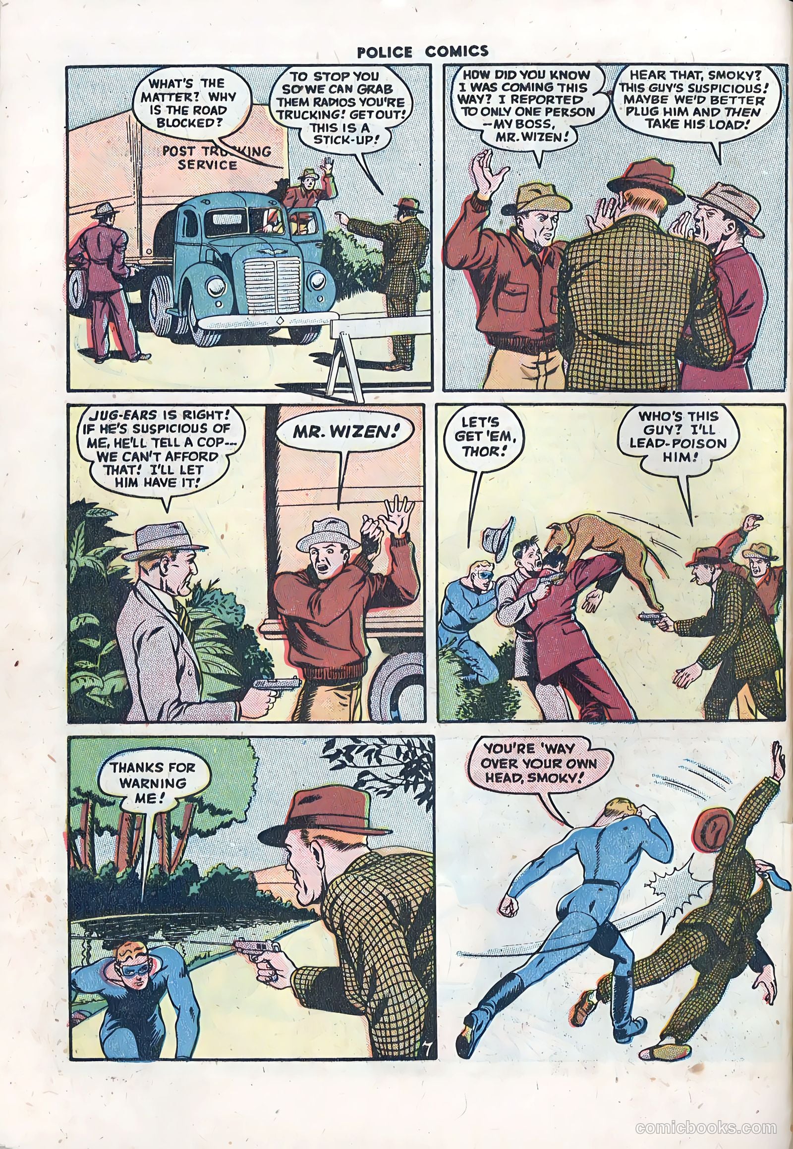 Police Comics #70 — page 48 of 52