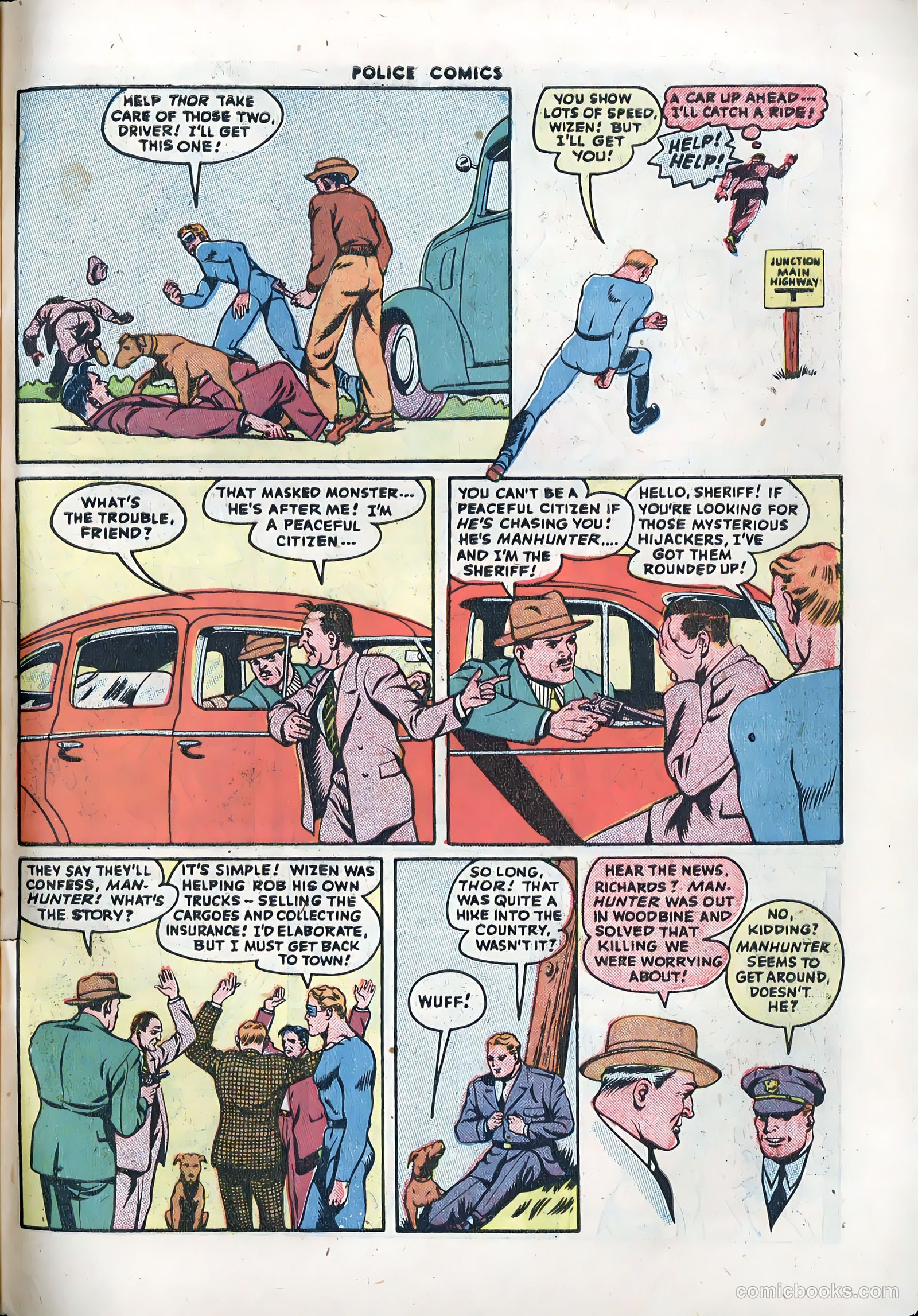 Police Comics #70 — page 49 of 52