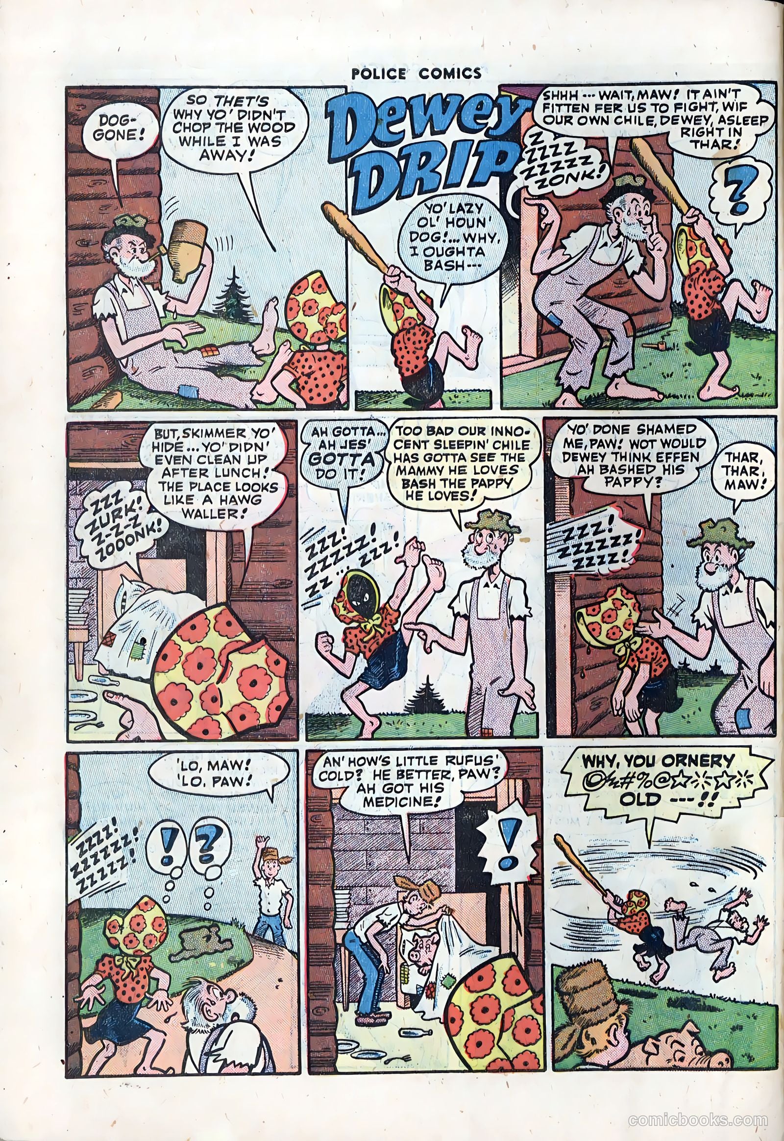 Police Comics #70 — page 50 of 52