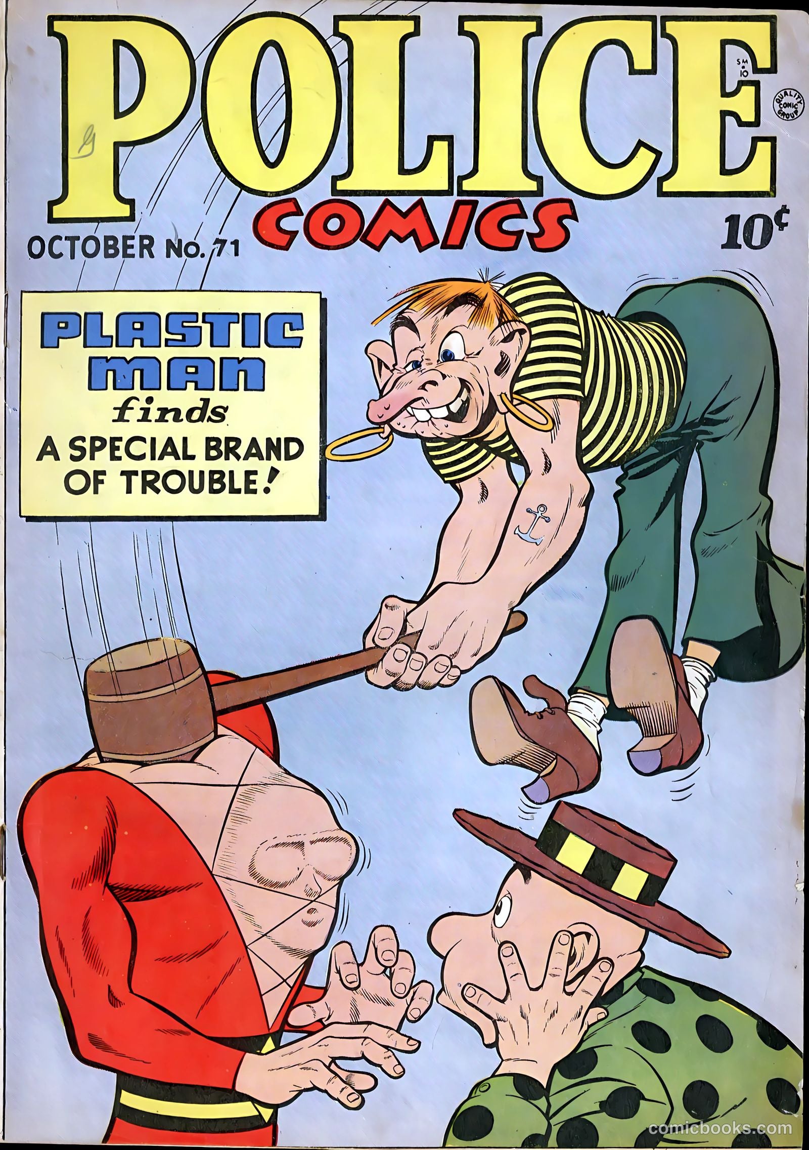 Police Comics #71 — page 1 of 52