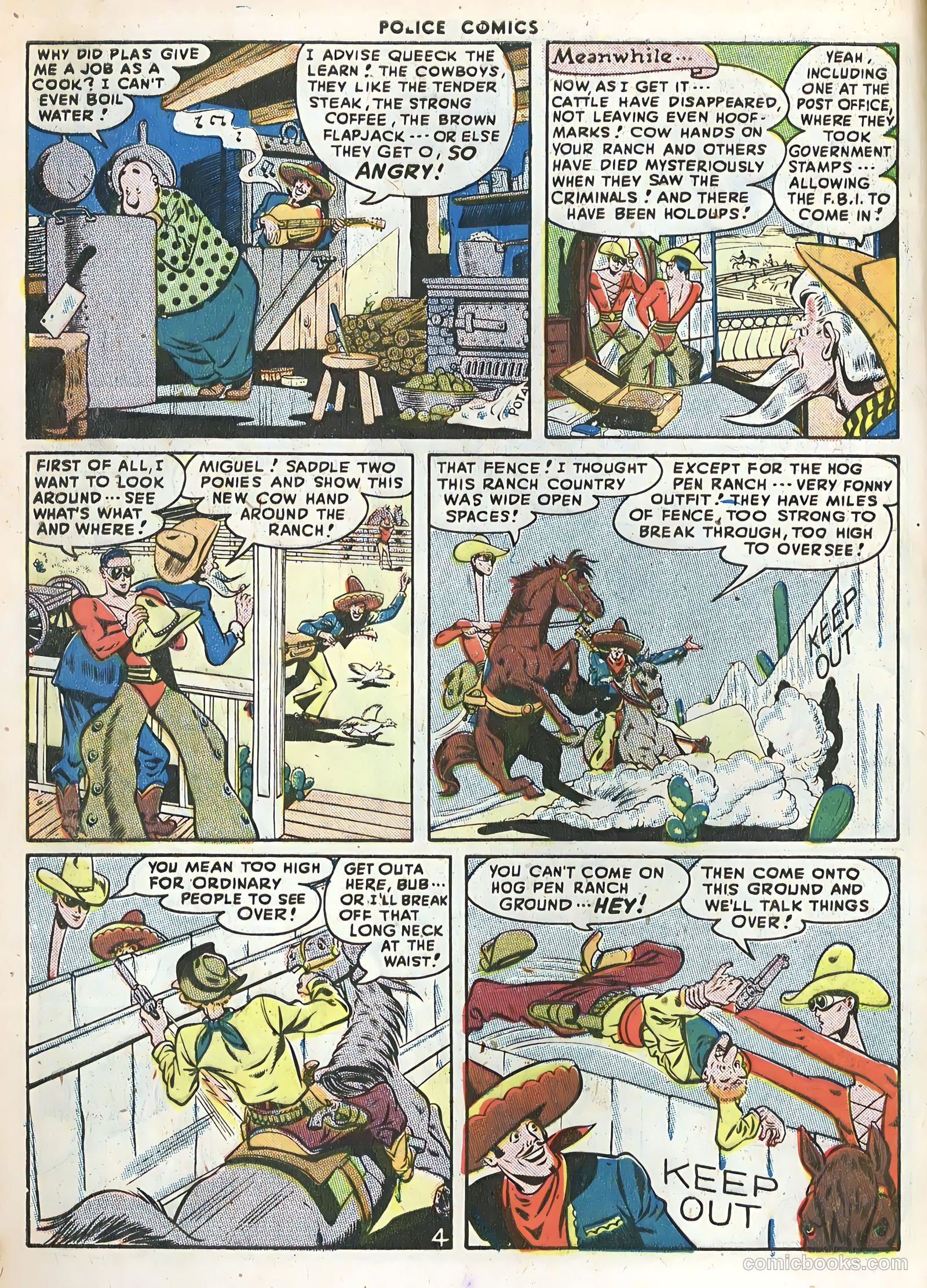 Police Comics #71 — page 6 of 52