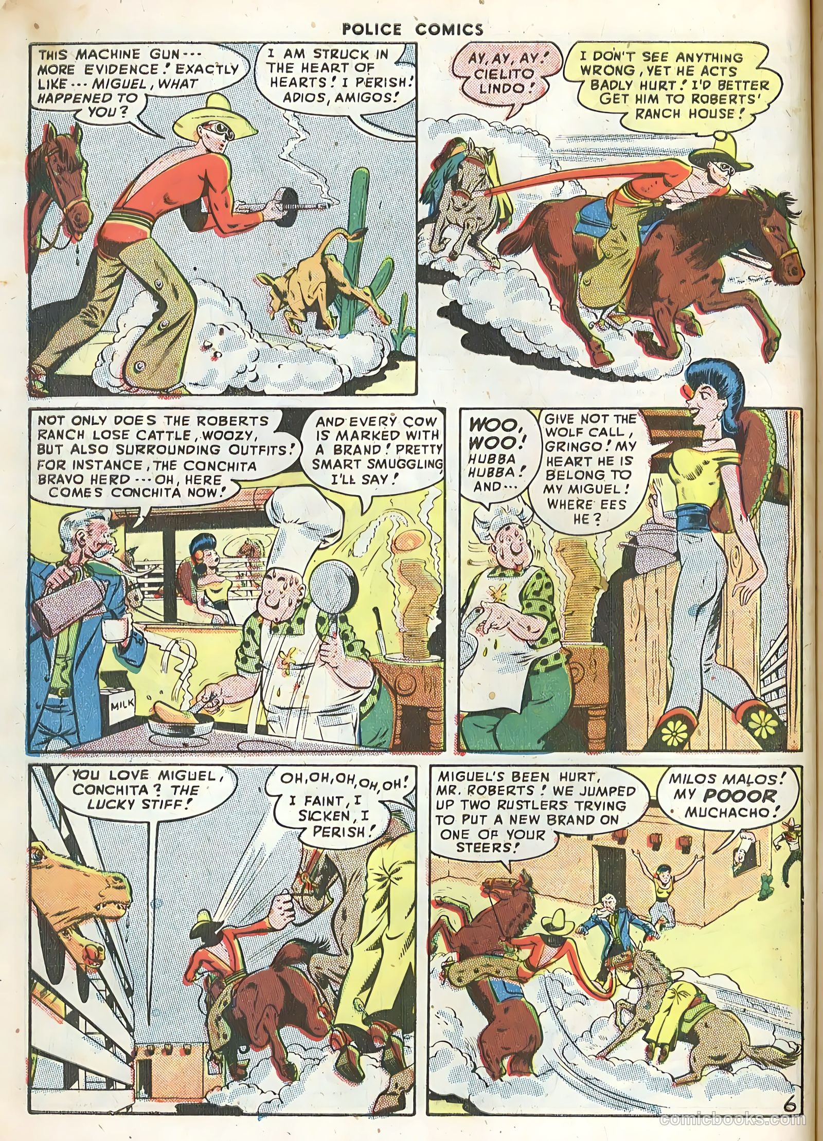 Police Comics #71 — page 8 of 52