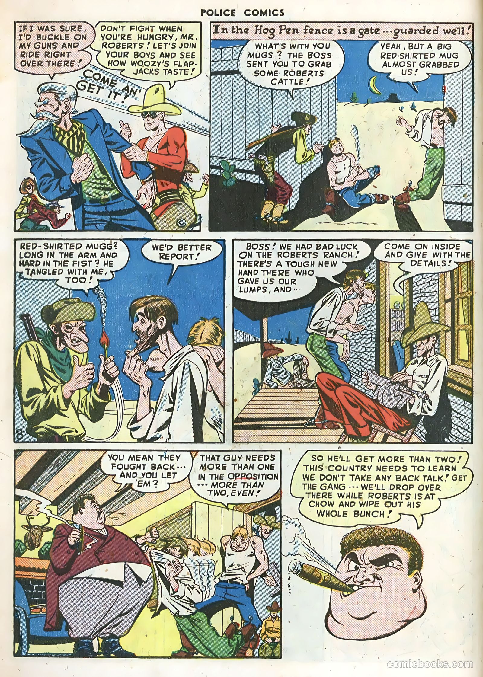 Police Comics #71 — page 10 of 52
