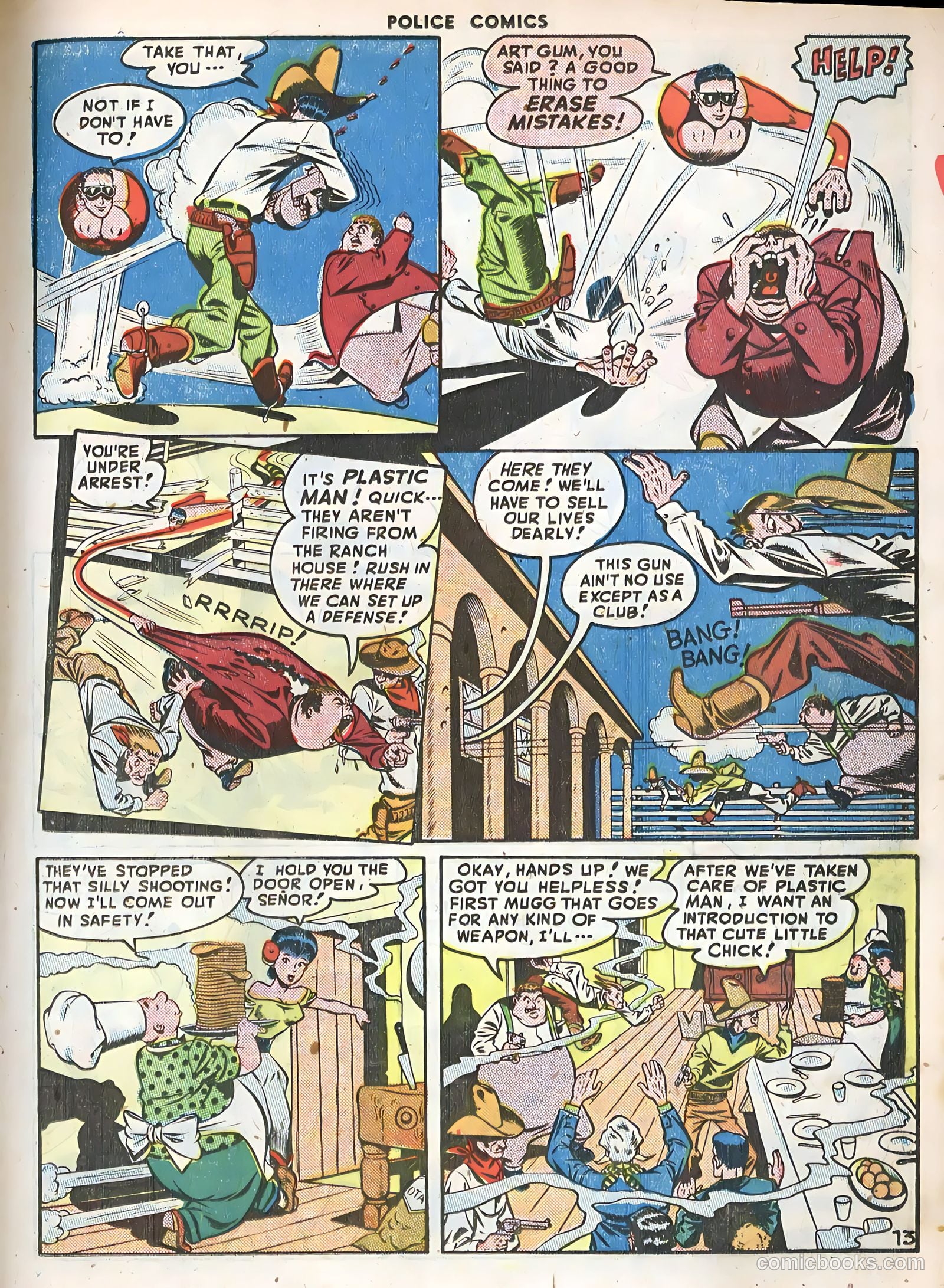 Police Comics #71 — page 15 of 52