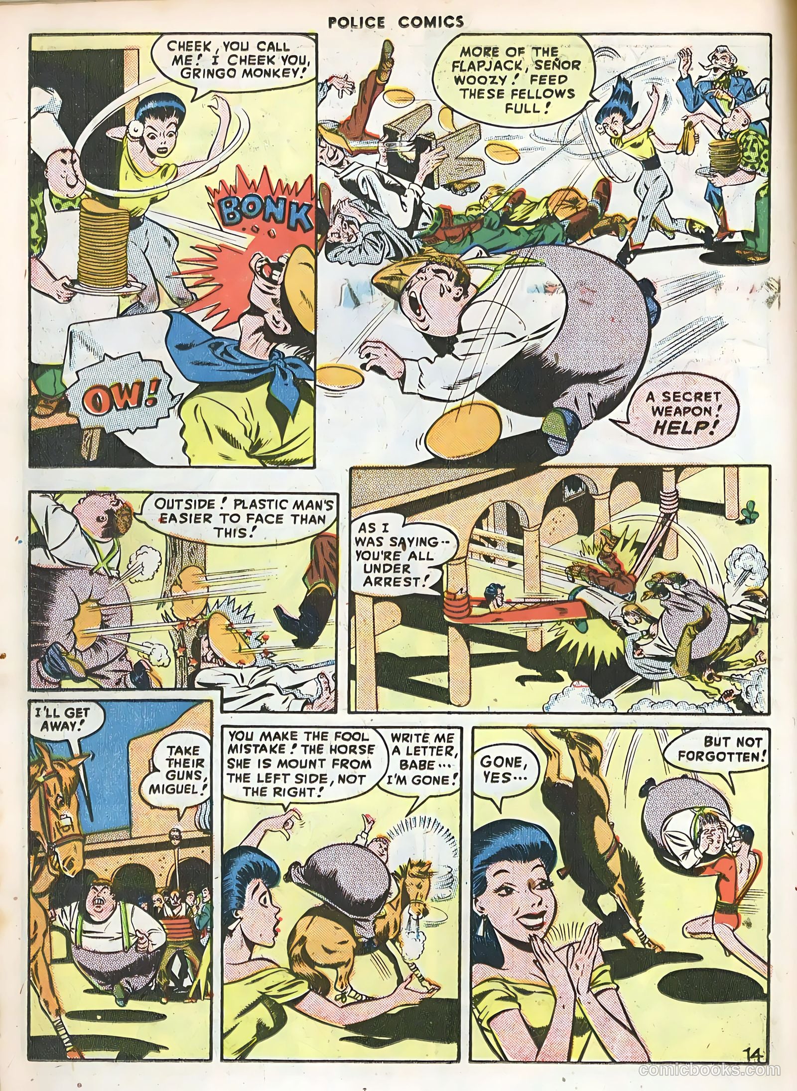 Police Comics #71 — page 16 of 52